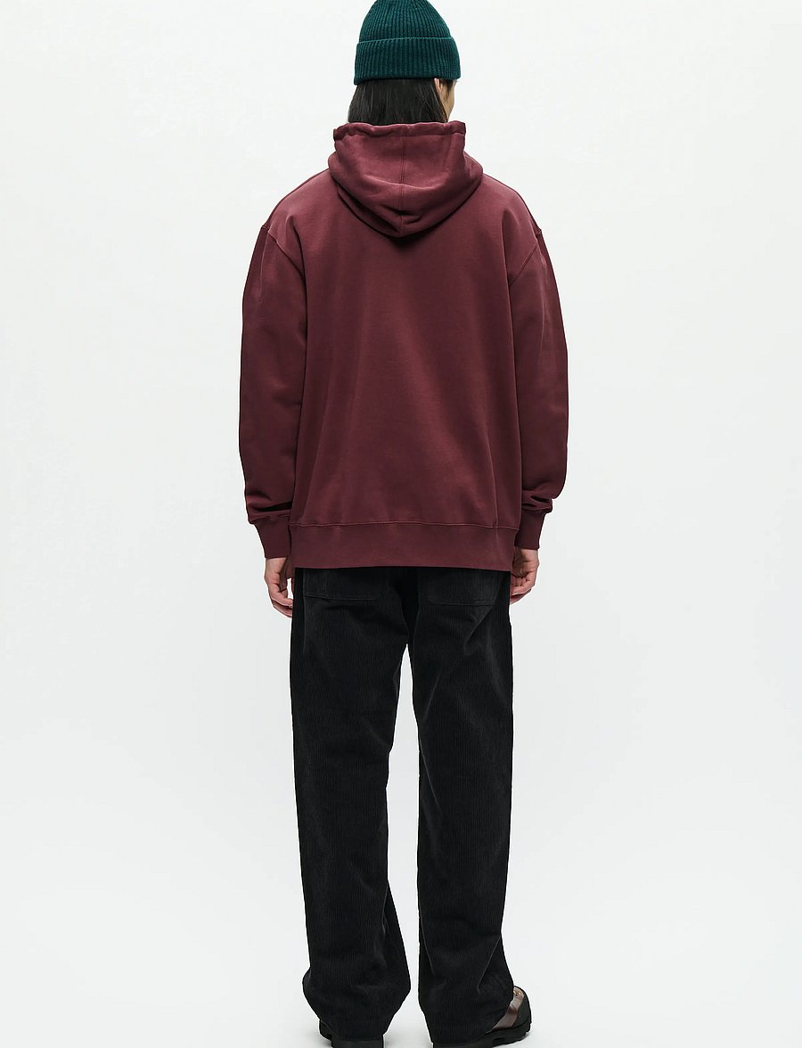 WOOD WOOD - WWJames hoodie AAarc 25219 - hoodies - decadent chocolate - 3