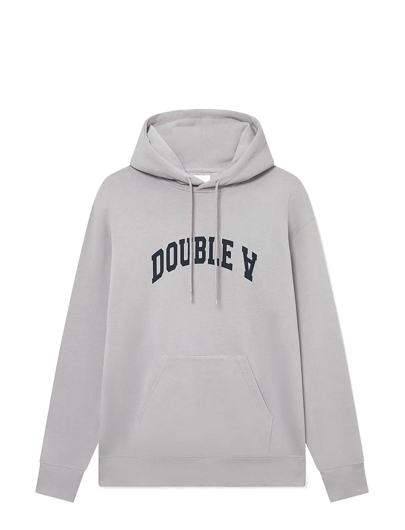 WOOD WOOD - WWJames hoodie AAarc 25219 - hoodies - minimal gray - 1