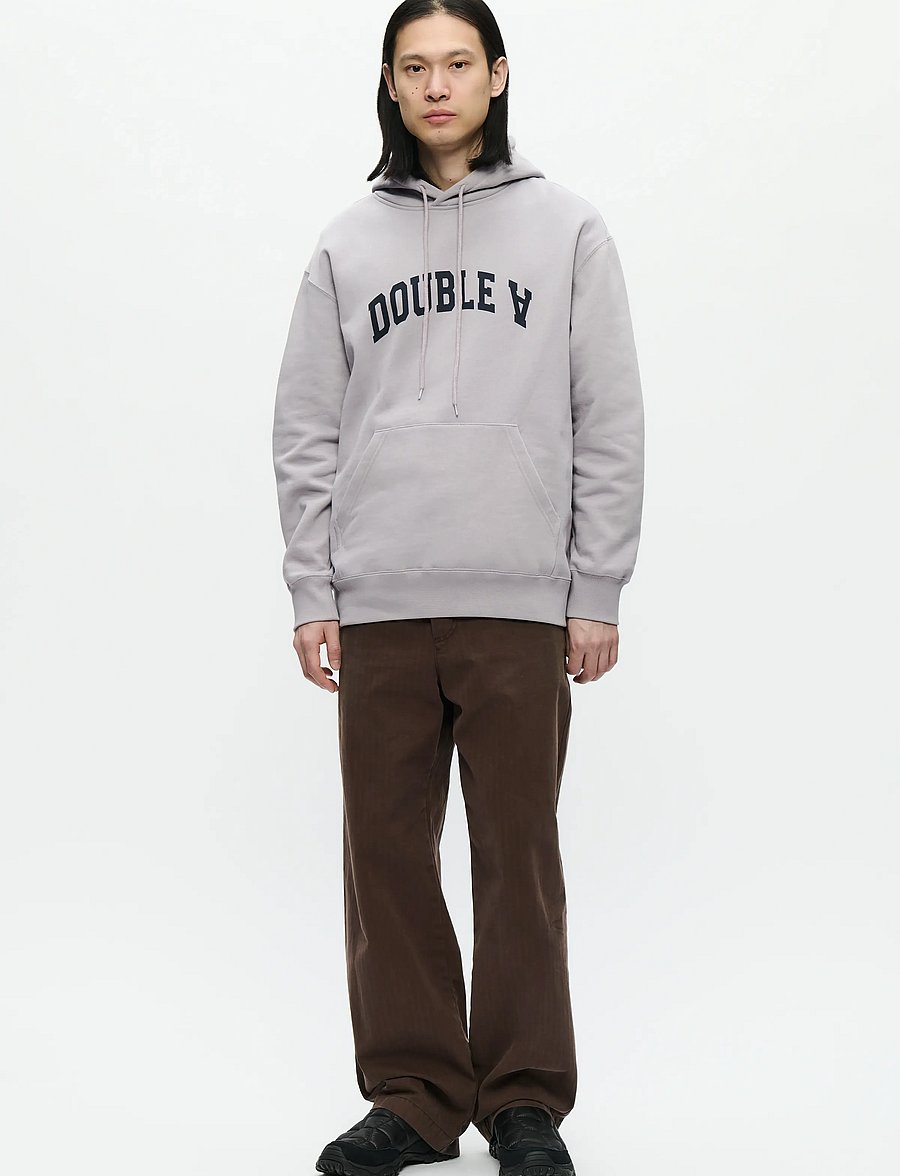 WOOD WOOD - WWJames hoodie AAarc 25219 - kapuzenpullover - minimal gray - 2