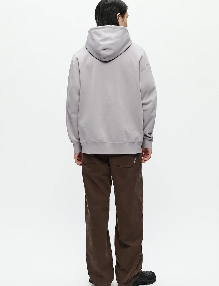 WOOD WOOD - WWJames hoodie AAarc 25219 - kapuzenpullover - minimal gray - 3