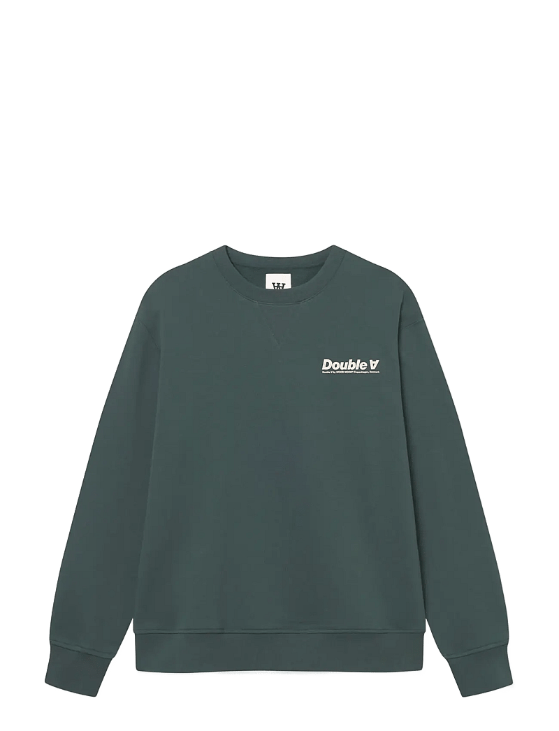 WOOD WOOD - WWJames crew neck AAneue 25219 - shoppa efter stil - green gables - 1