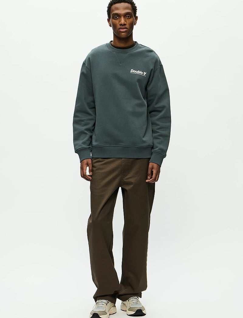 WOOD WOOD - WWJames crew neck AAneue 25219 - shoppa efter stil - green gables - 2