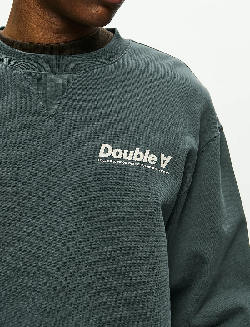 WOOD WOOD - WWJames crew neck AAneue 25219 - shoppa efter stil - green gables - 4