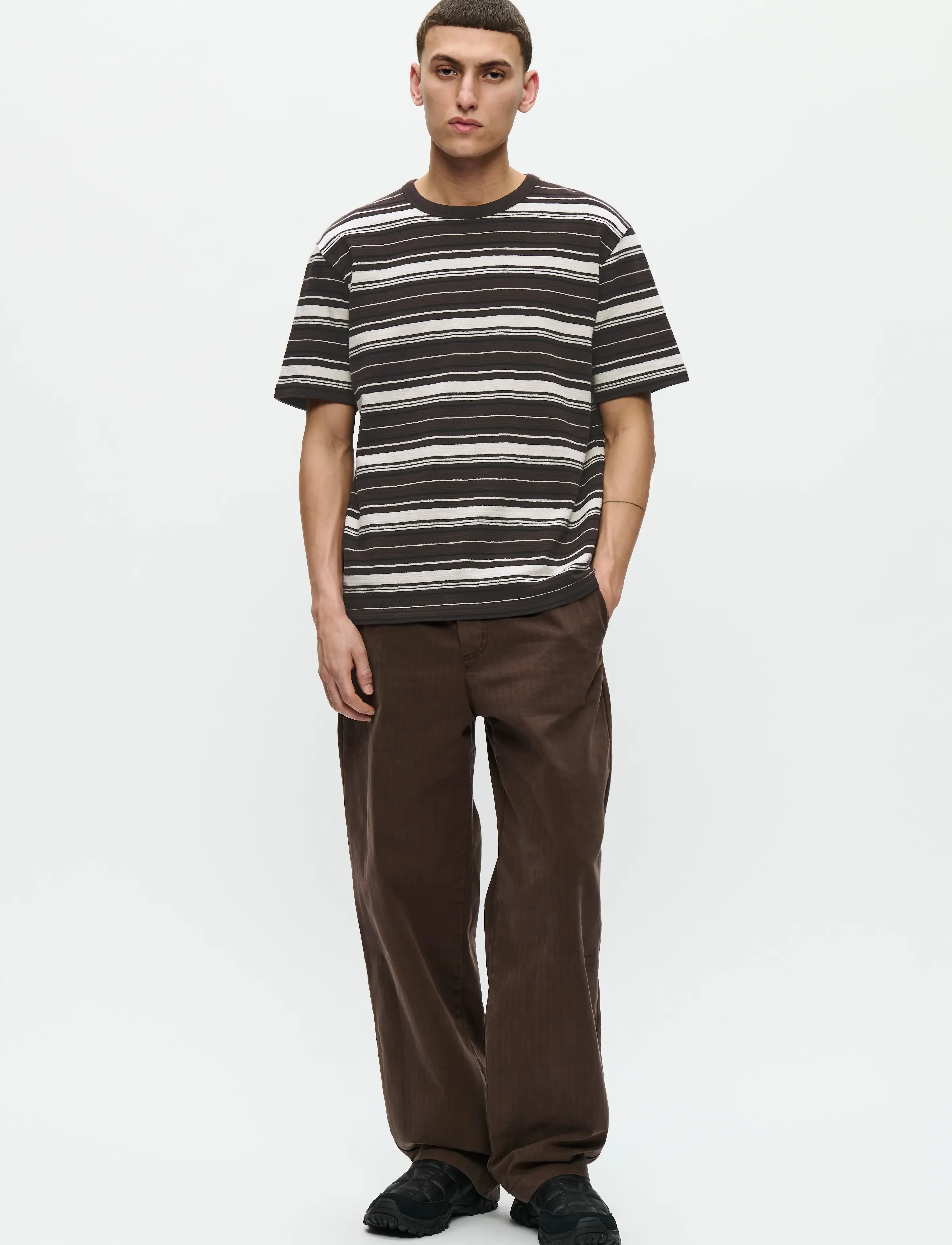 WOOD WOOD - WWEaston tee 25218 - delicioso stripe - 3