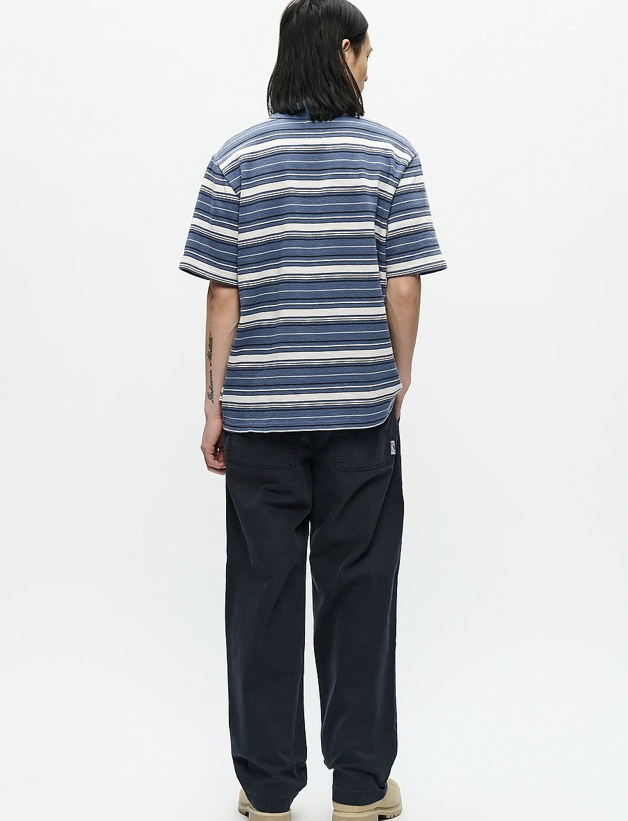 WOOD WOOD - WWColton polo 25218 - kurzärmelig - bluefin stripe - 3