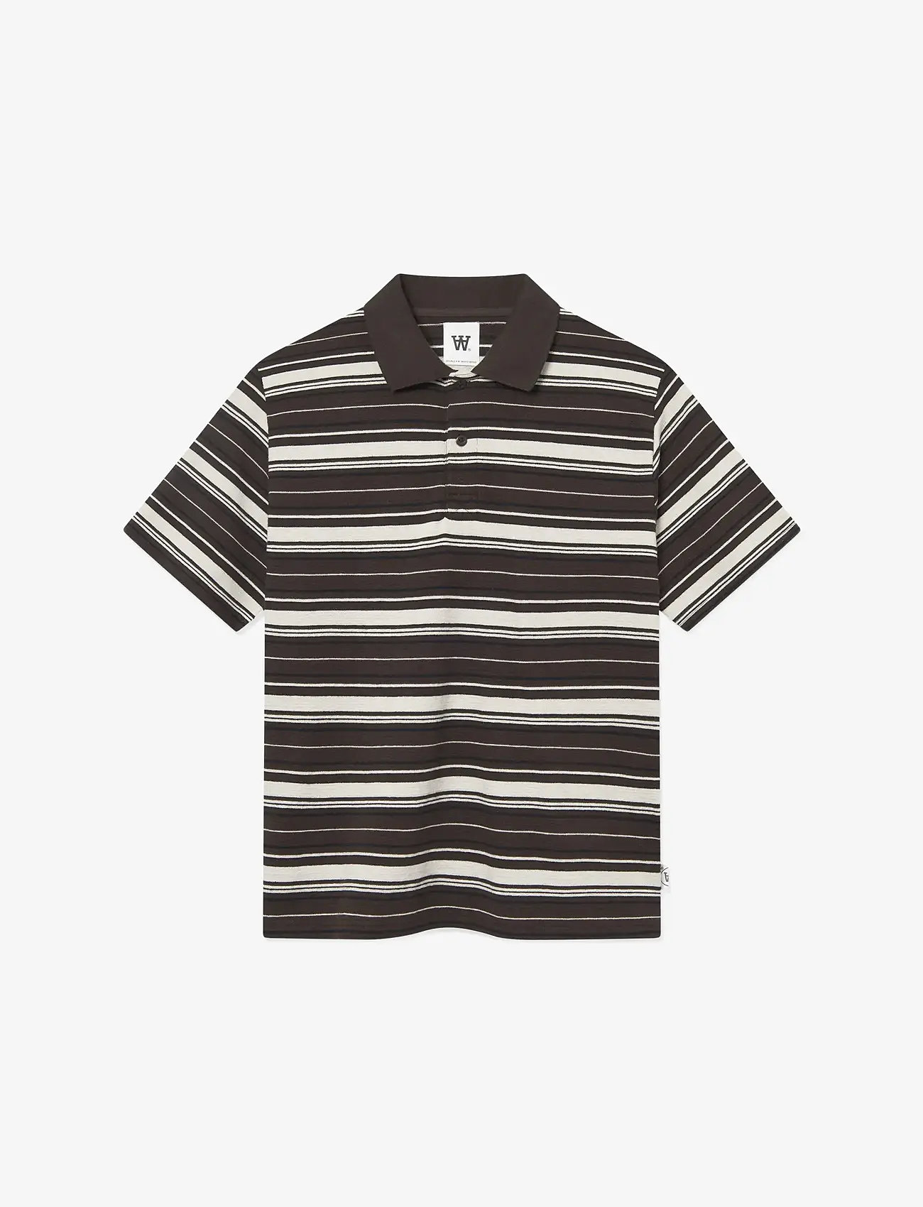 WOOD WOOD - WWColton polo 25218 - kurzärmelig - delicioso stripe - 1