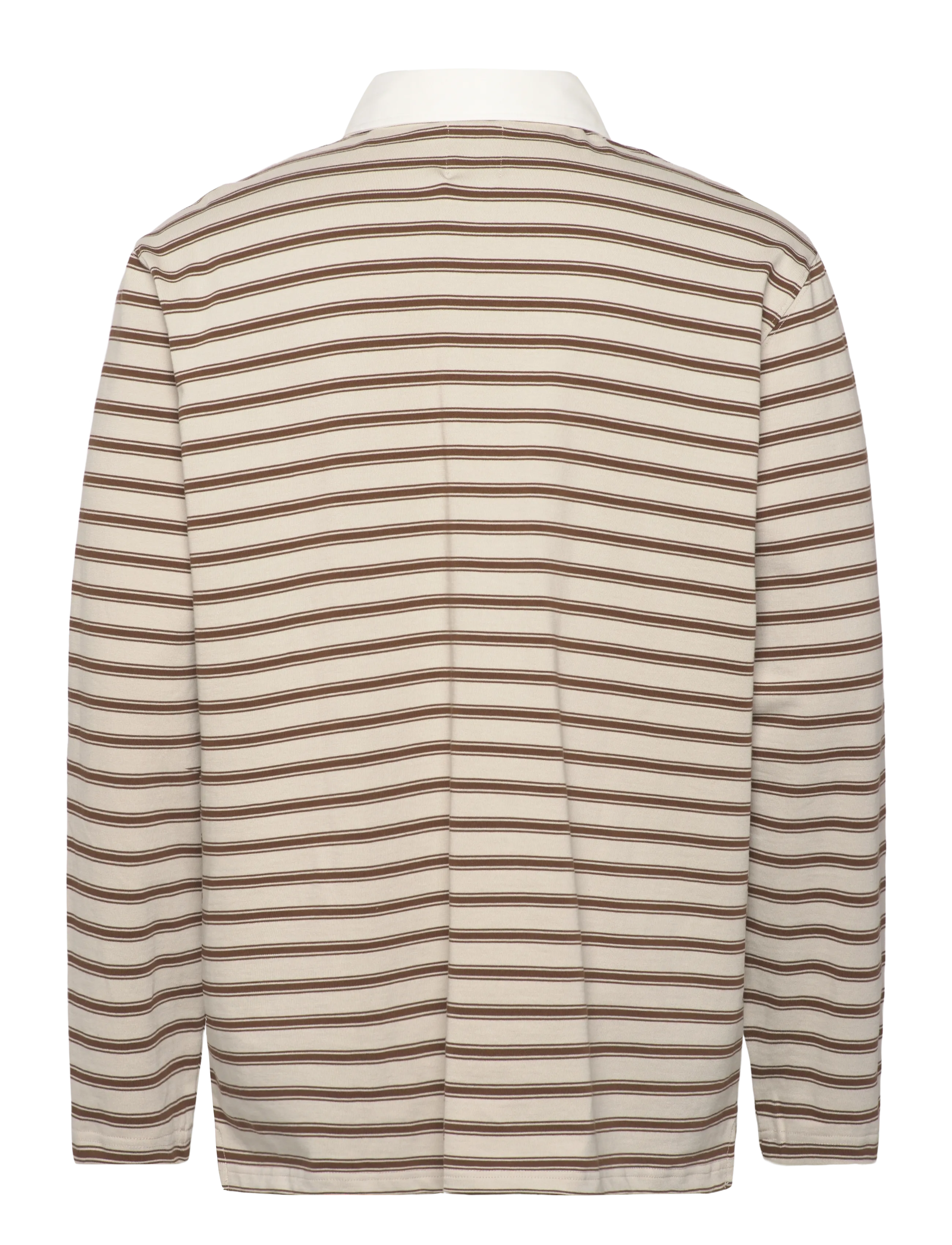 WOOD WOOD - WWLandon polo 25215 - långärmade pikéer - desert palm stripe - 2