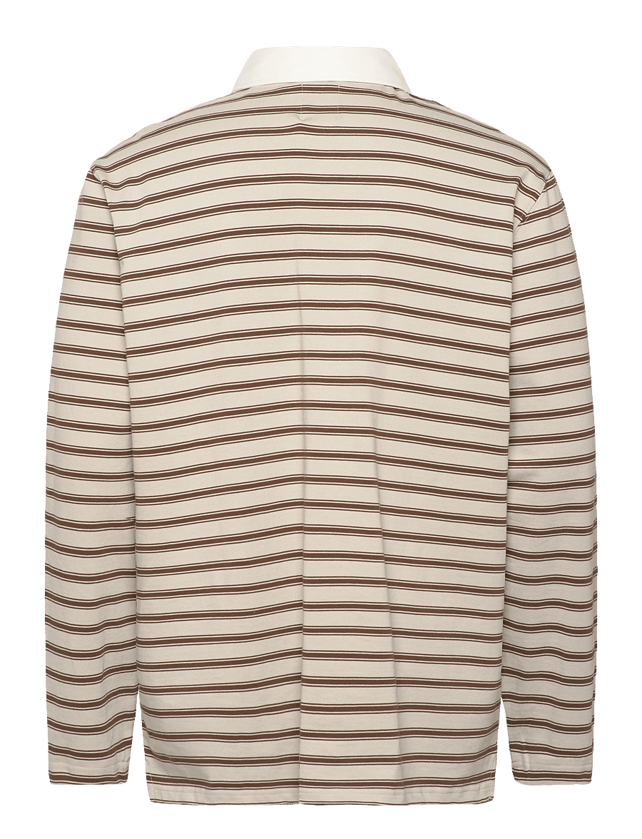 WOOD WOOD - WWLandon polo 25215 - langærmede poloer - desert palm stripe - 2