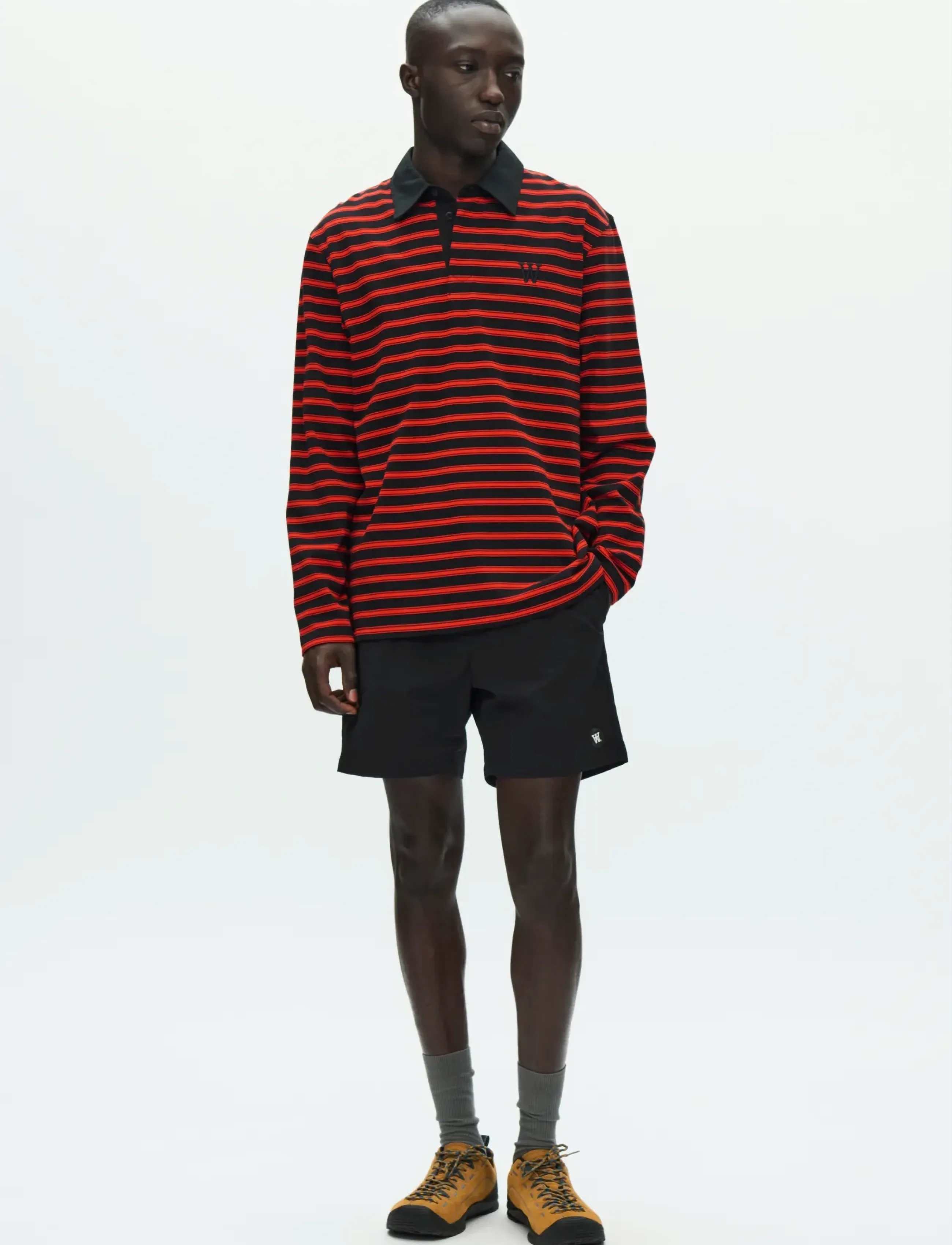 WOOD WOOD - WWLandon polo 25215 - pikkade varrukatega polod - poinciana stripe - 4