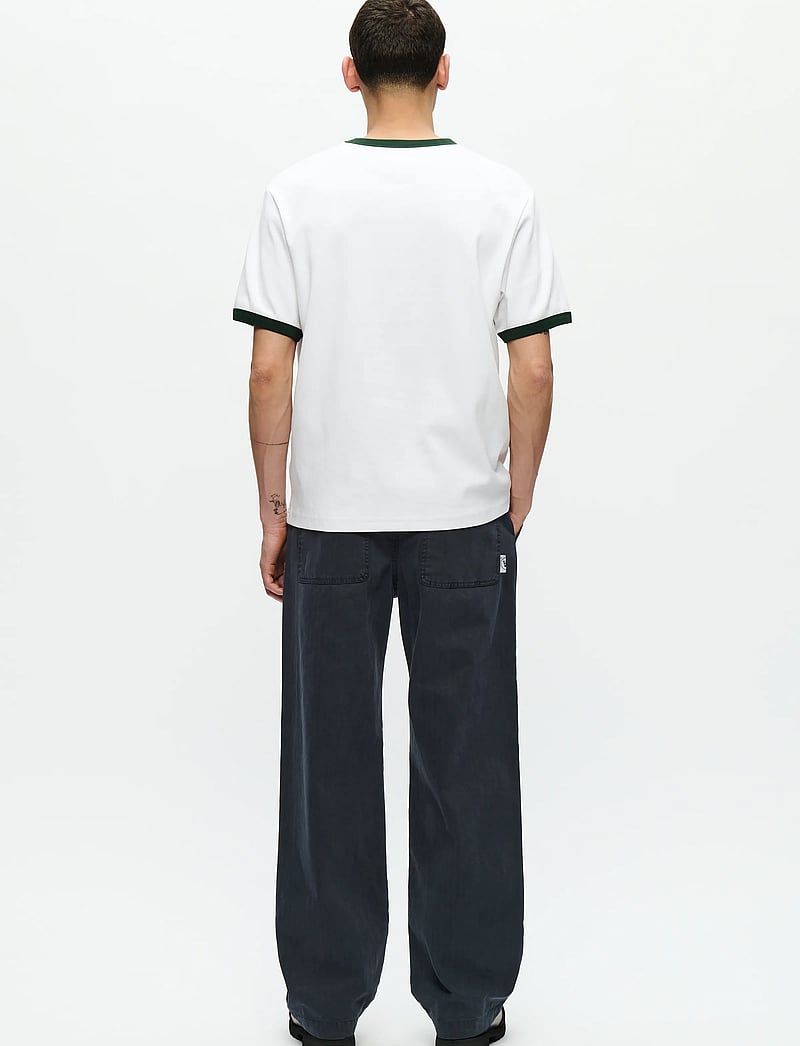 WOOD WOOD - WWParker tee 25214 - kortærmede t-shirts - bright white - 4