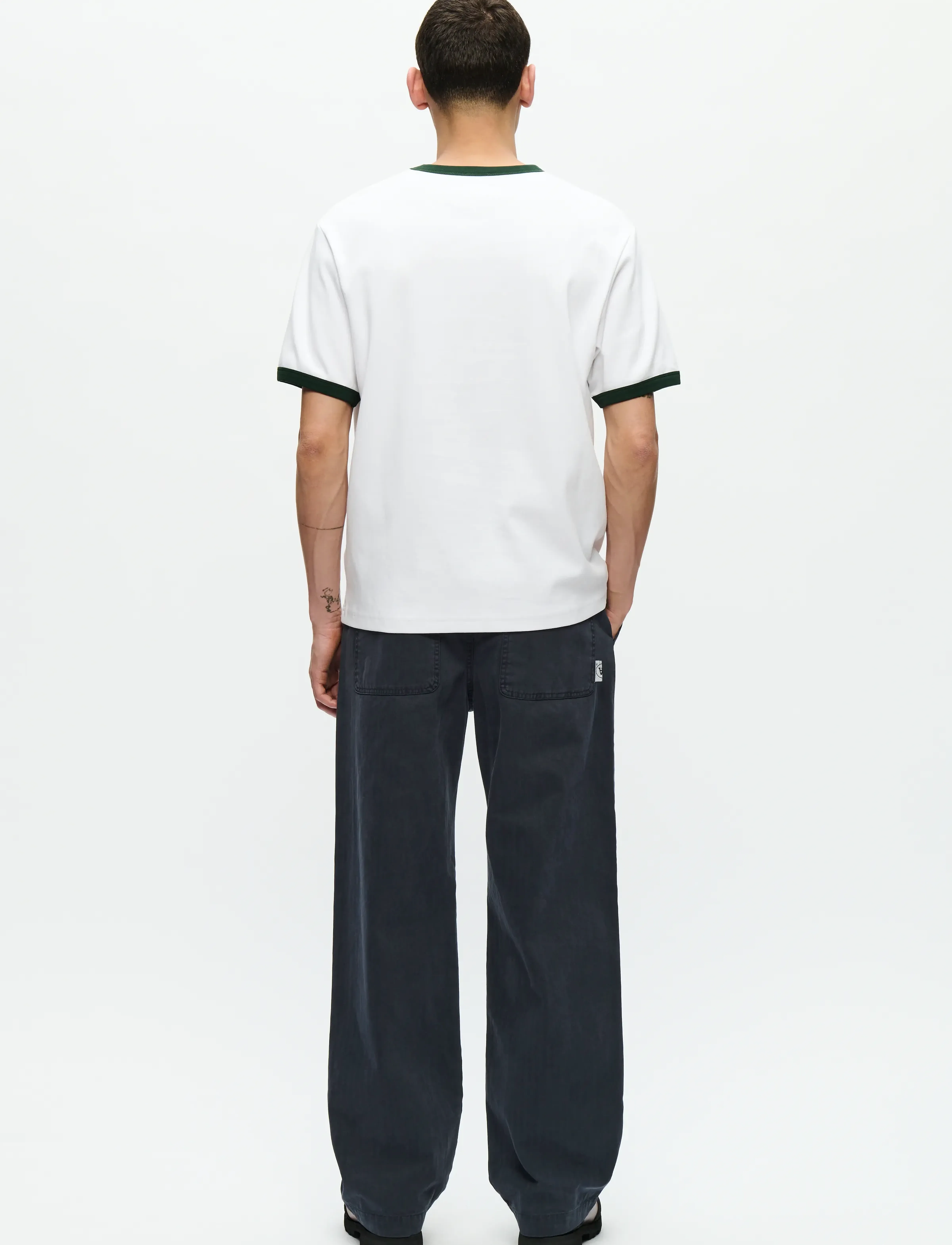 WOOD WOOD - WWParker tee 25214 - kurzärmelig - bright white - 4