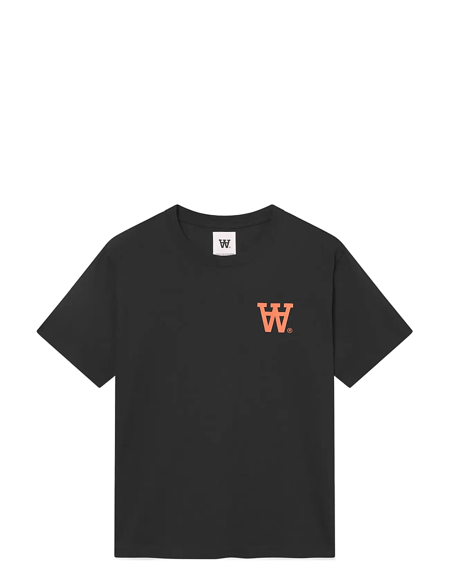WOOD WOOD - WWLiam tee AAchest 25220 - lühikeste varrukatega t-särgid - black - 1