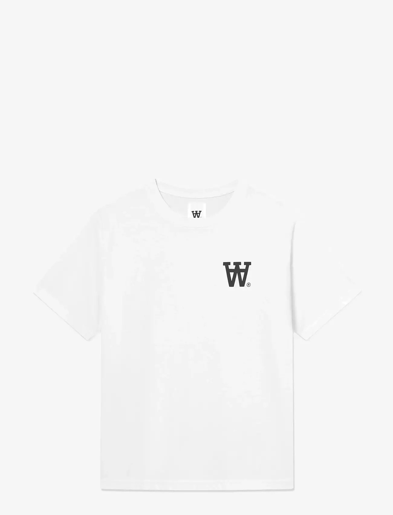 WOOD WOOD - WWLiam tee AAchest 25220 - lühikeste varrukatega t-särgid - bright white - 1