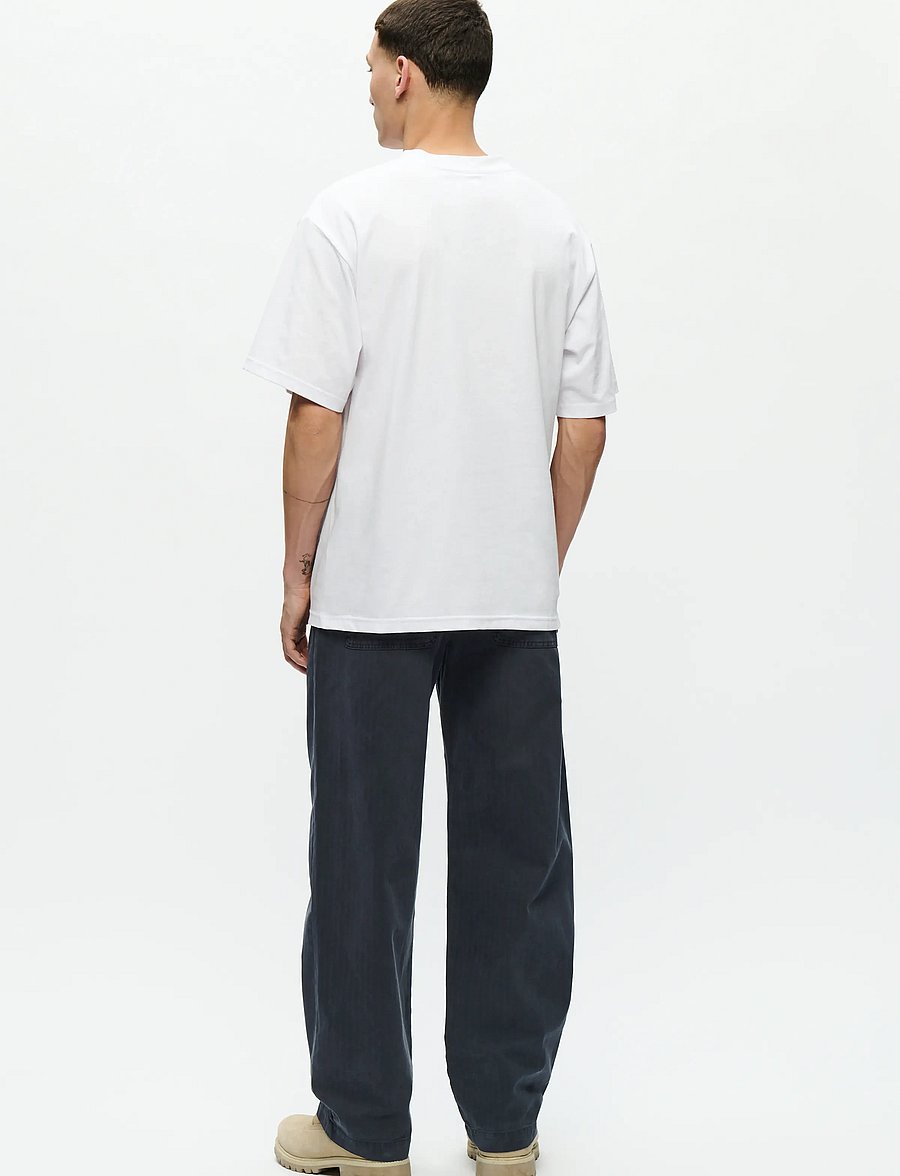 WOOD WOOD - WWLiam tee AAchest 25220 - lühikeste varrukatega t-särgid - bright white - 3