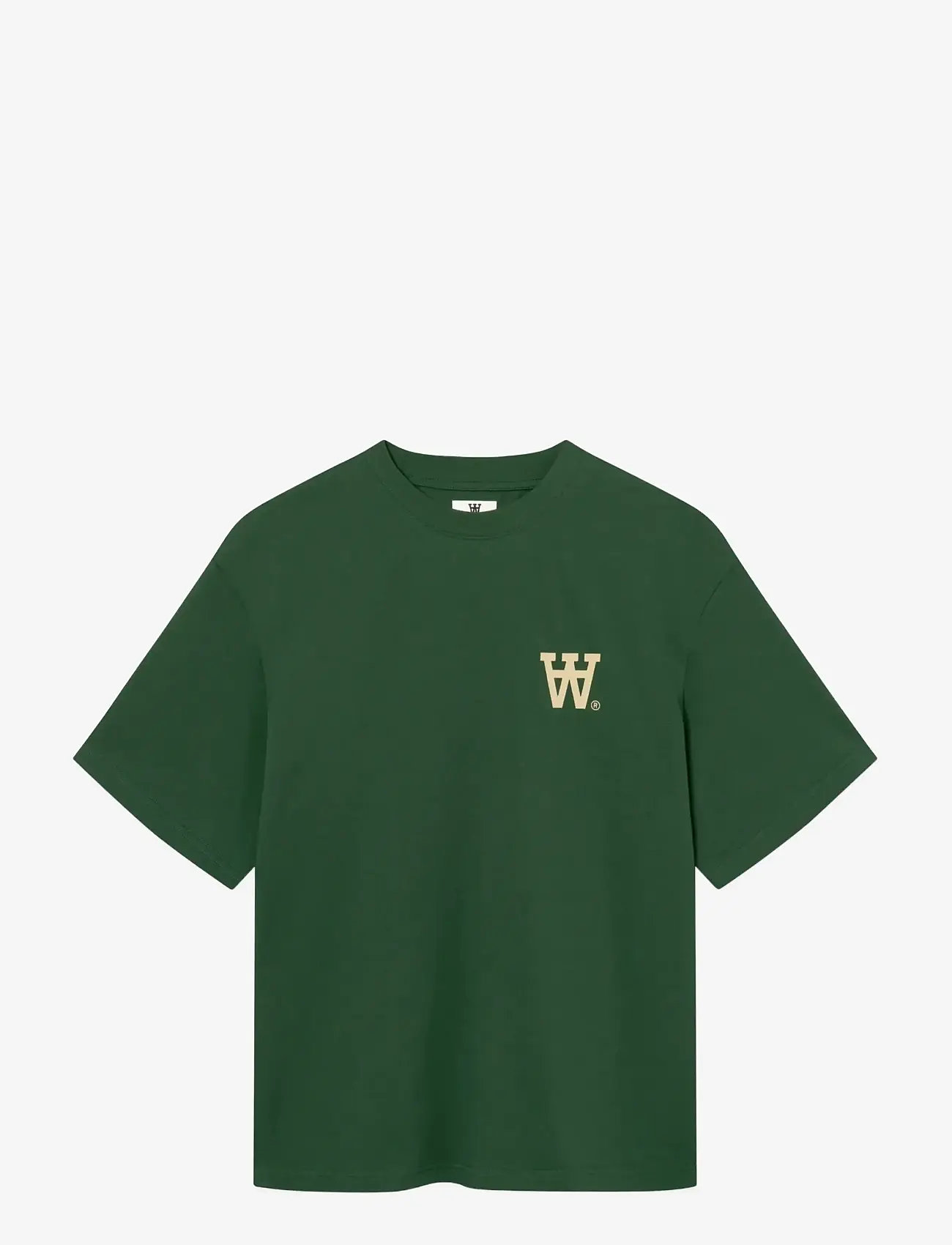WOOD WOOD - WWLiam tee AAchest 25220 - short-sleeved t-shirts - eden - 1