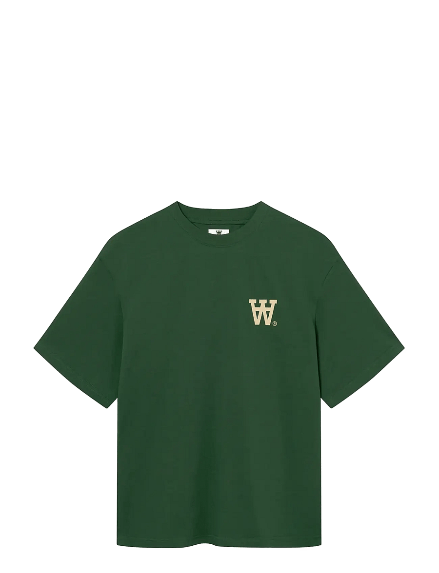WOOD WOOD - WWLiam tee AAchest 25220 - kurzärmelige t-shirts - eden - 1
