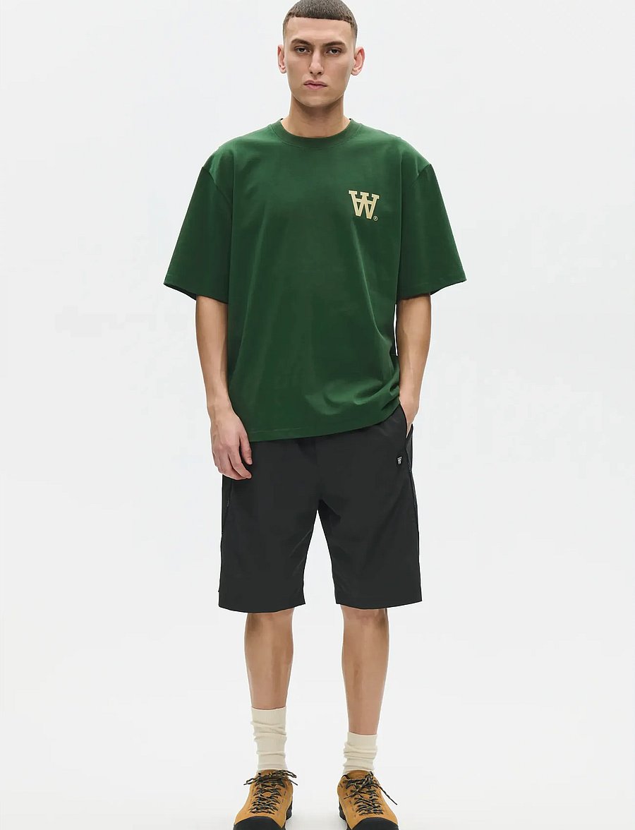 WOOD WOOD - WWLiam tee AAchest 25220 - kurzärmelige t-shirts - eden - 3