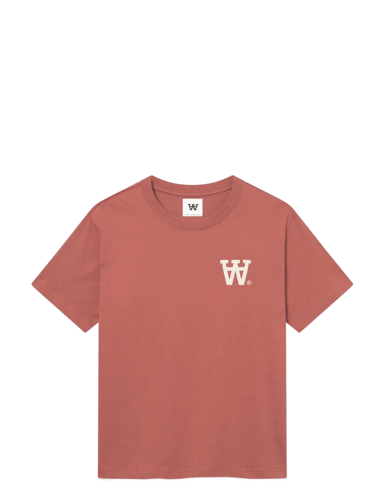 WOOD WOOD - WWLiam tee AAchest 25220 - kurzärmelig - mahogany - 1