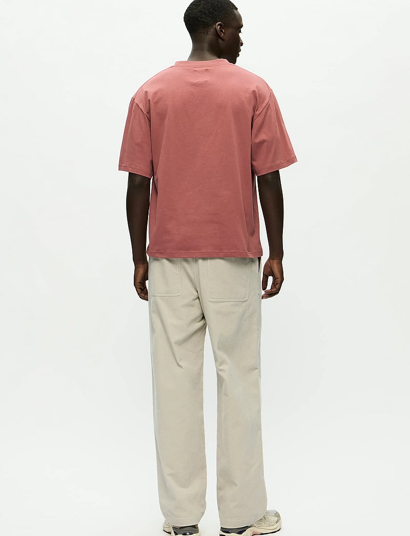 WOOD WOOD - WWLiam tee AAchest 25220 - short-sleeved t-shirts - mahogany - 3