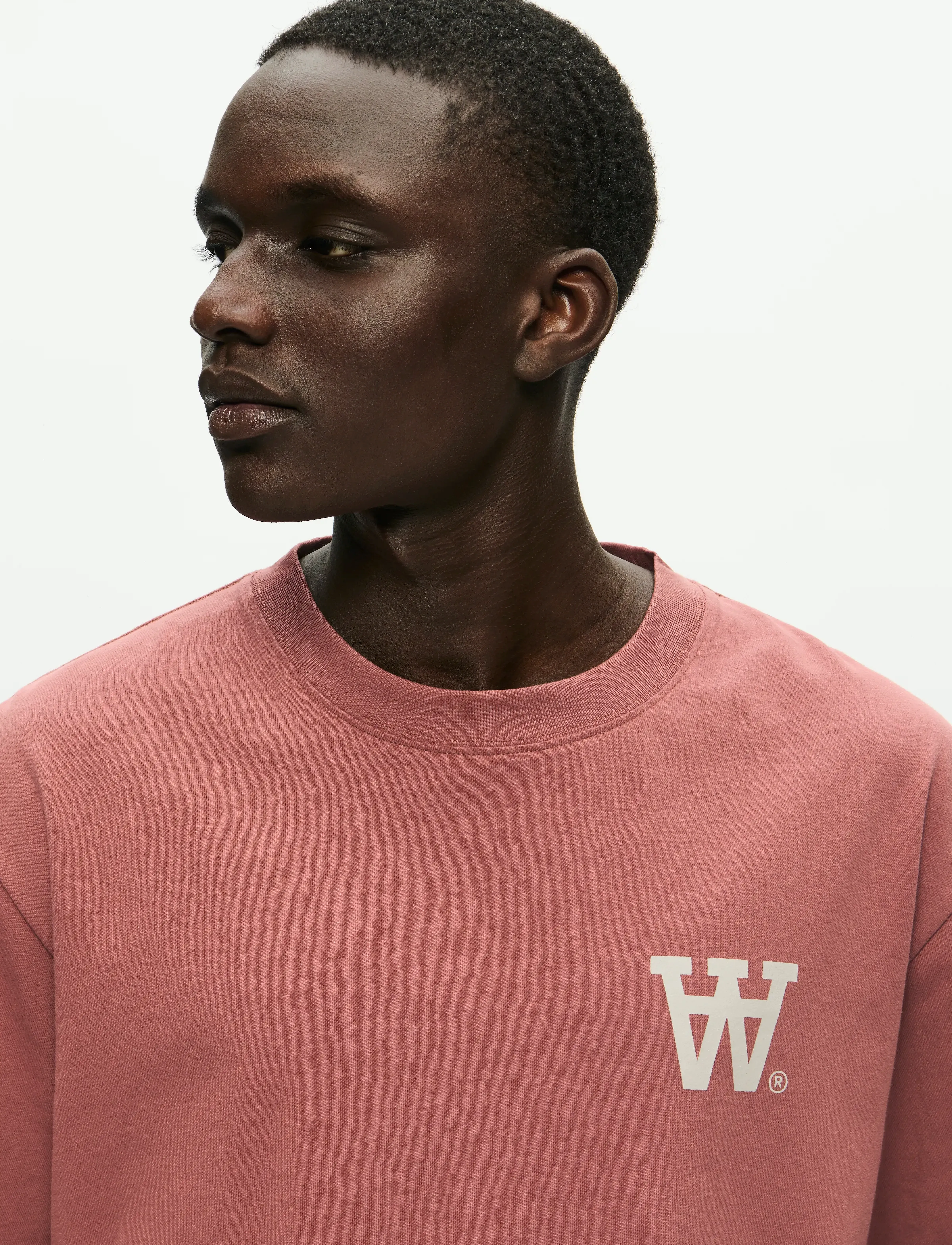 WOOD WOOD - WWLiam tee AAchest 25220 - kurzärmelig - mahogany - 4