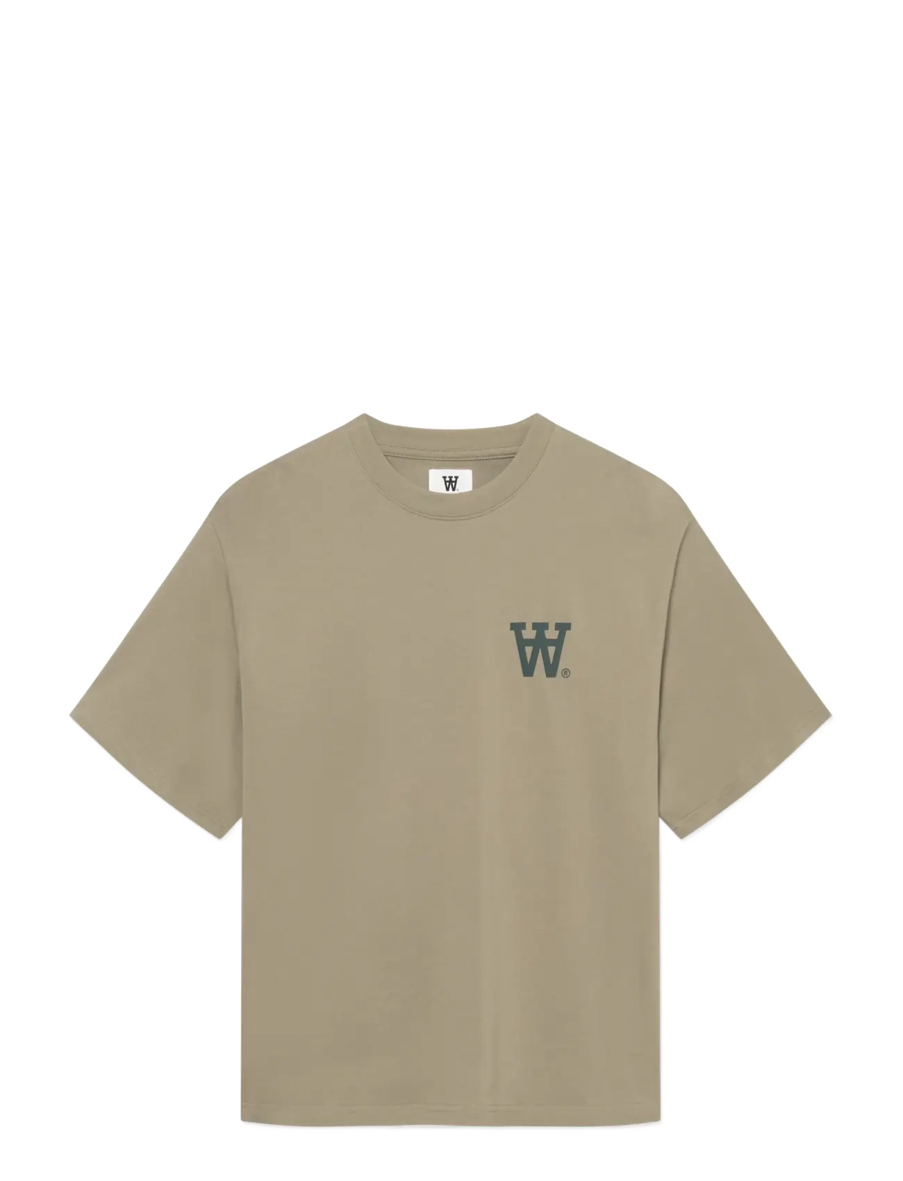 WOOD WOOD - WWLiam tee AAchest 25220 - kortärmade t-shirts - overland trek - 1