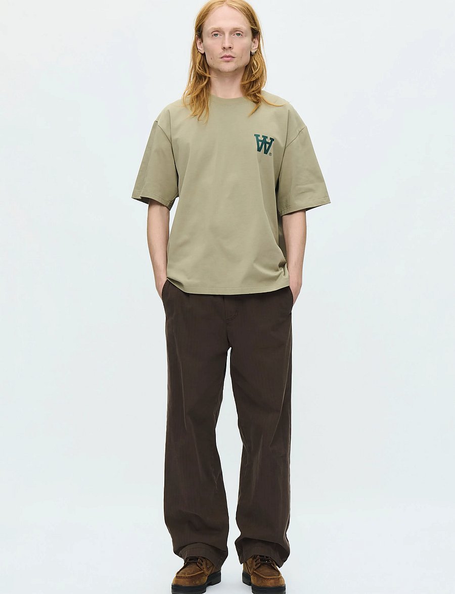 WOOD WOOD - WWLiam tee AAchest 25220 - kortærmede t-shirts - overland trek - 3