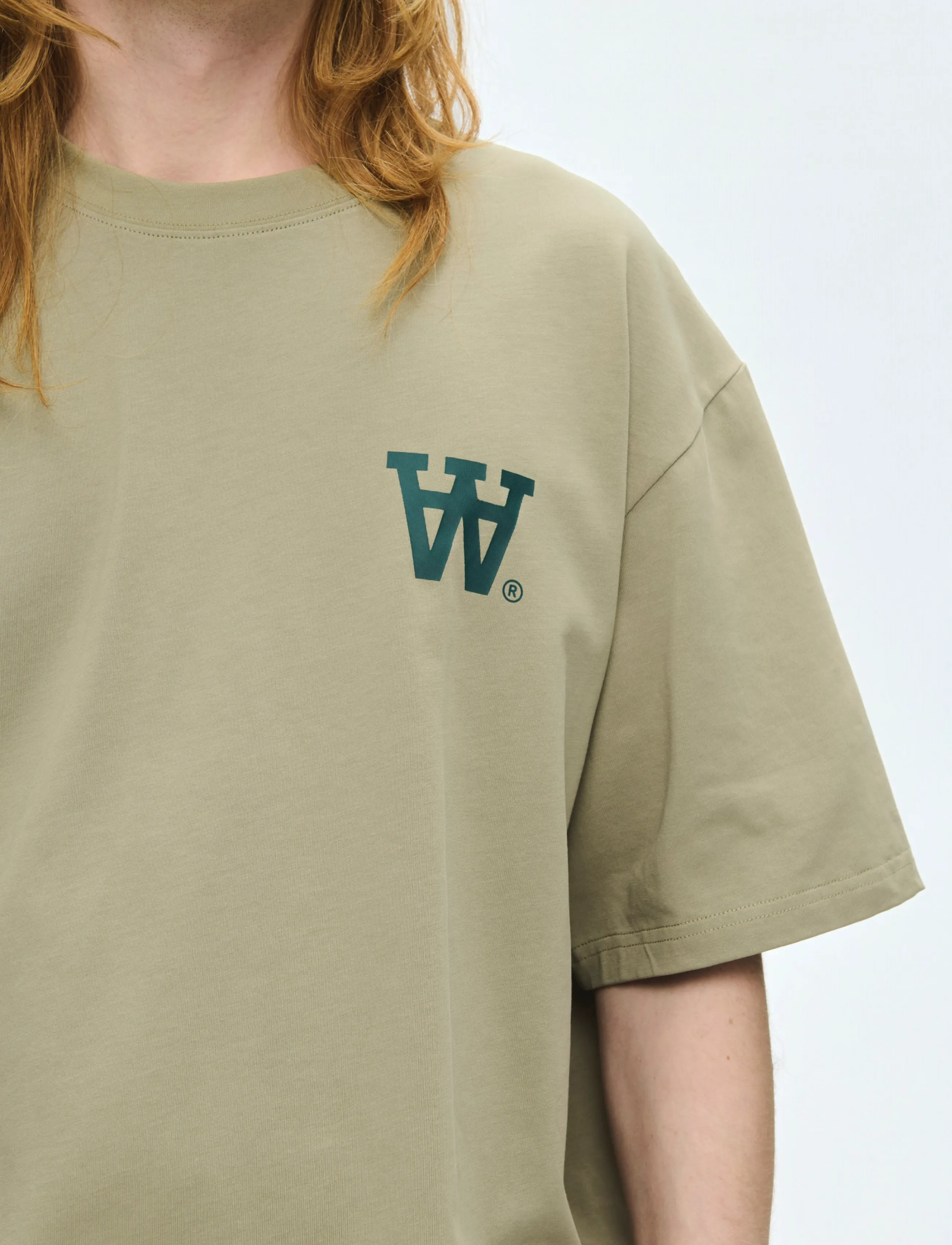 WOOD WOOD - WWLiam tee AAchest 25220 - kortärmade t-shirts - overland trek - 4