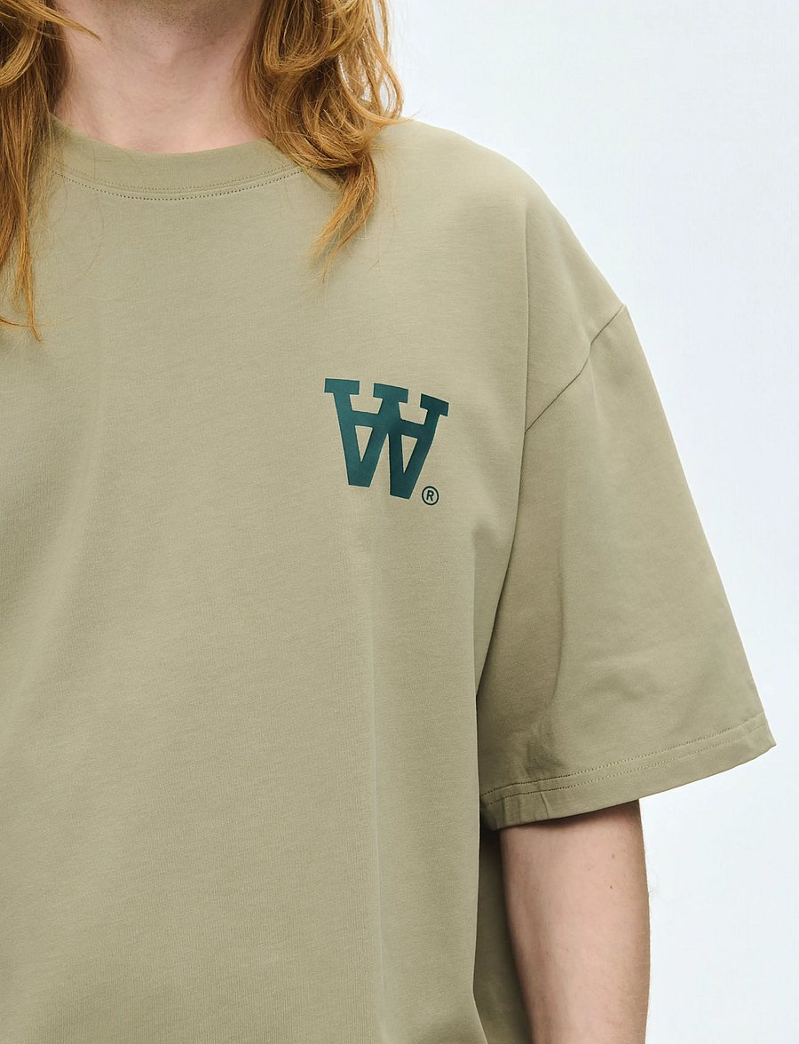 WOOD WOOD - WWLiam tee AAchest 25220 - kortærmede t-shirts - overland trek - 5