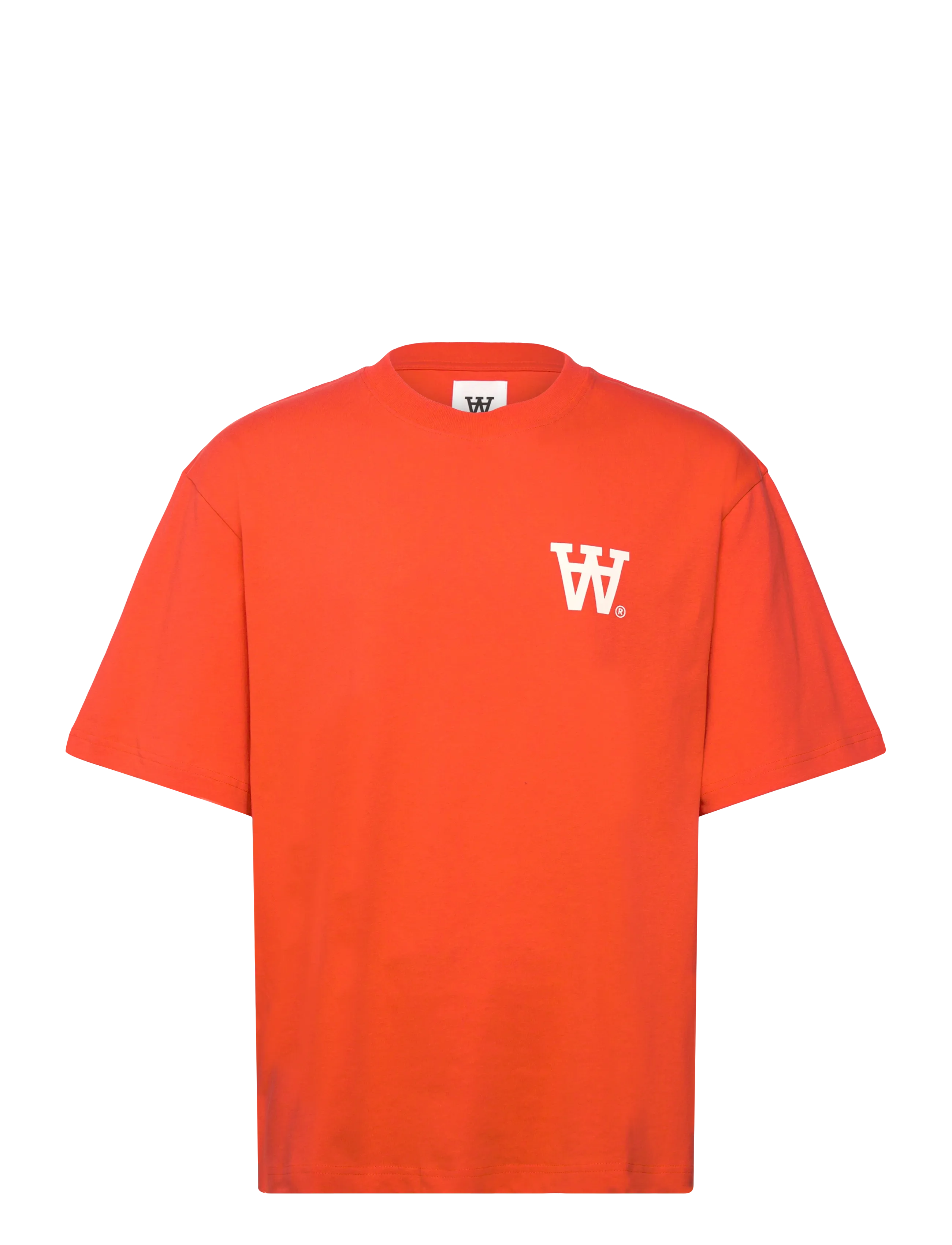 WOOD WOOD - WWLiam tee AAchest 25220 - lühikeste varrukatega t-särgid - poinciana - 1