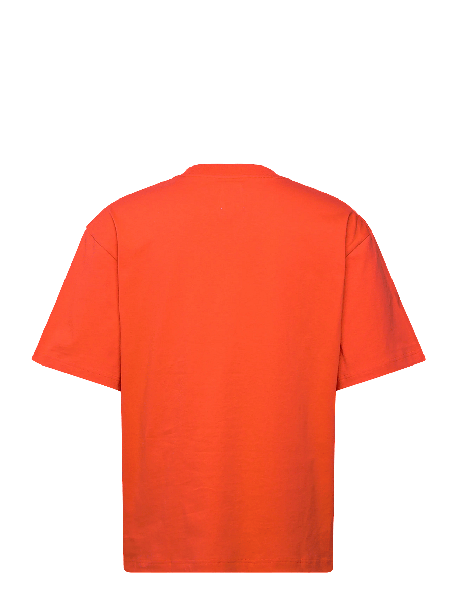 WOOD WOOD - WWLiam tee AAchest 25220 - kurzärmelige t-shirts - poinciana - 2