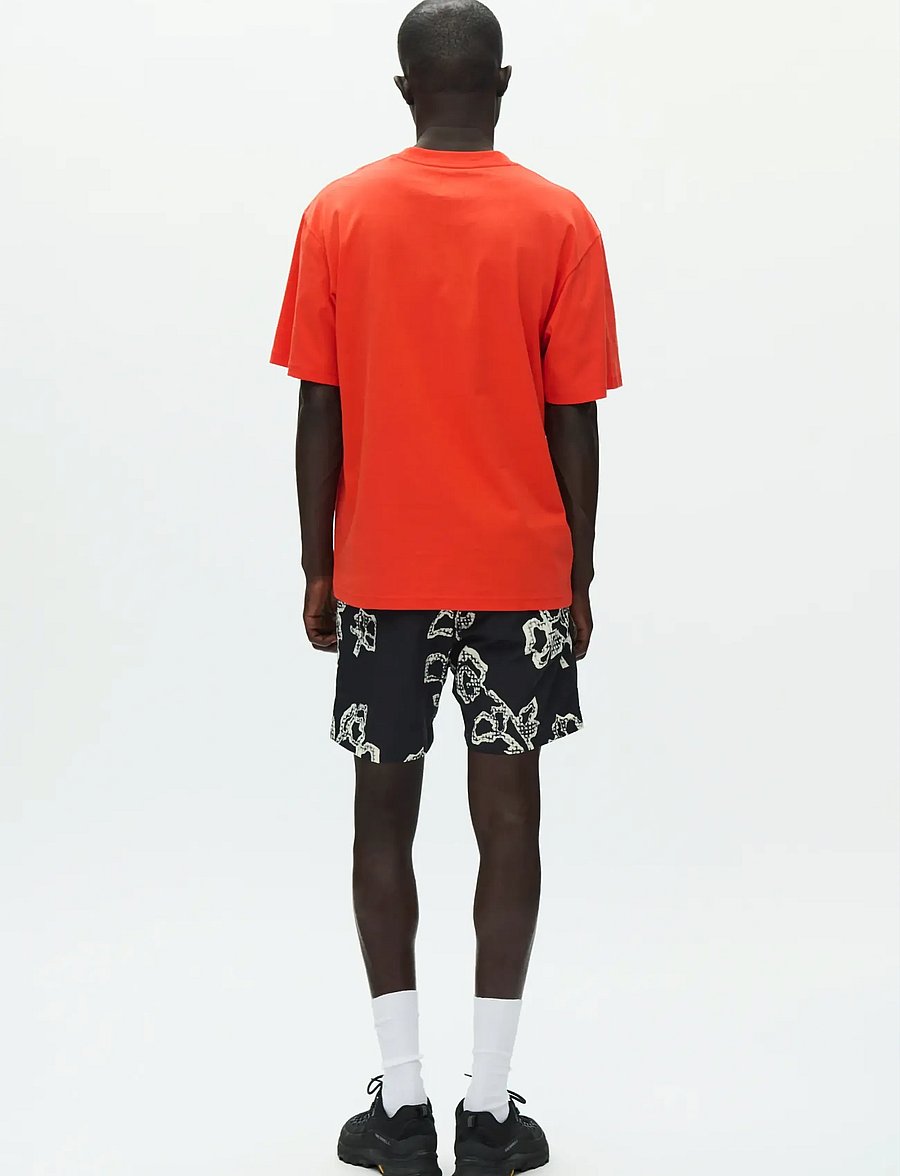 WOOD WOOD - WWLiam tee AAchest 25220 - kurzärmelige t-shirts - poinciana - 4