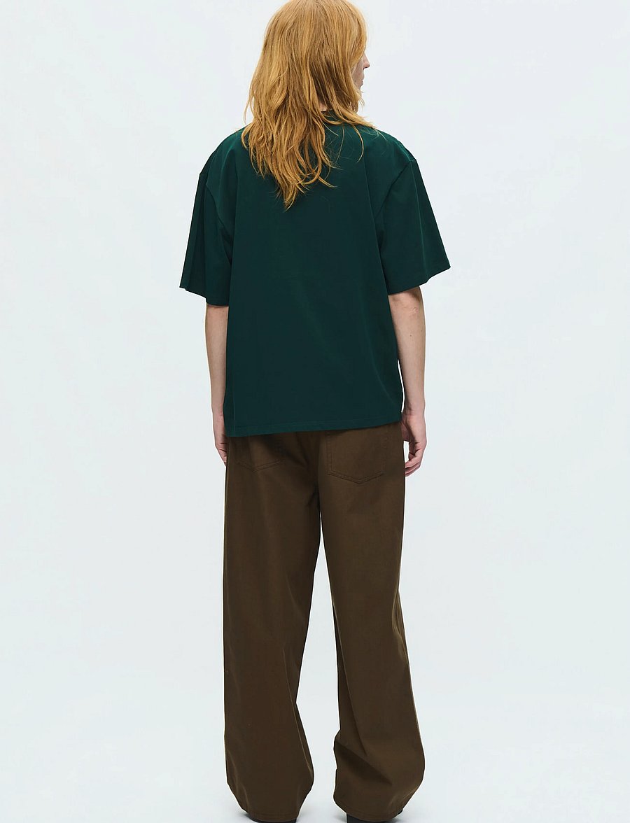 WOOD WOOD - WWLiam tee AAchest 25220 - short-sleeved t-shirts - ponderosa pine - 5