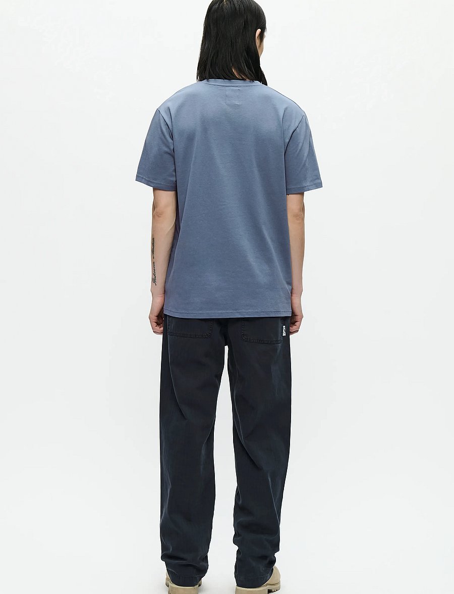 WOOD WOOD - WWAce tee AAarch 25220 - lühikeste varrukatega t-särgid - bluefin - 4