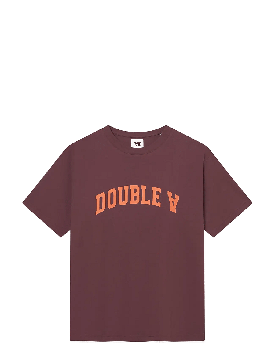 WOOD WOOD - WWAce tee AAarch 25220 - lühikeste varrukatega t-särgid - decadent chocolate - 1