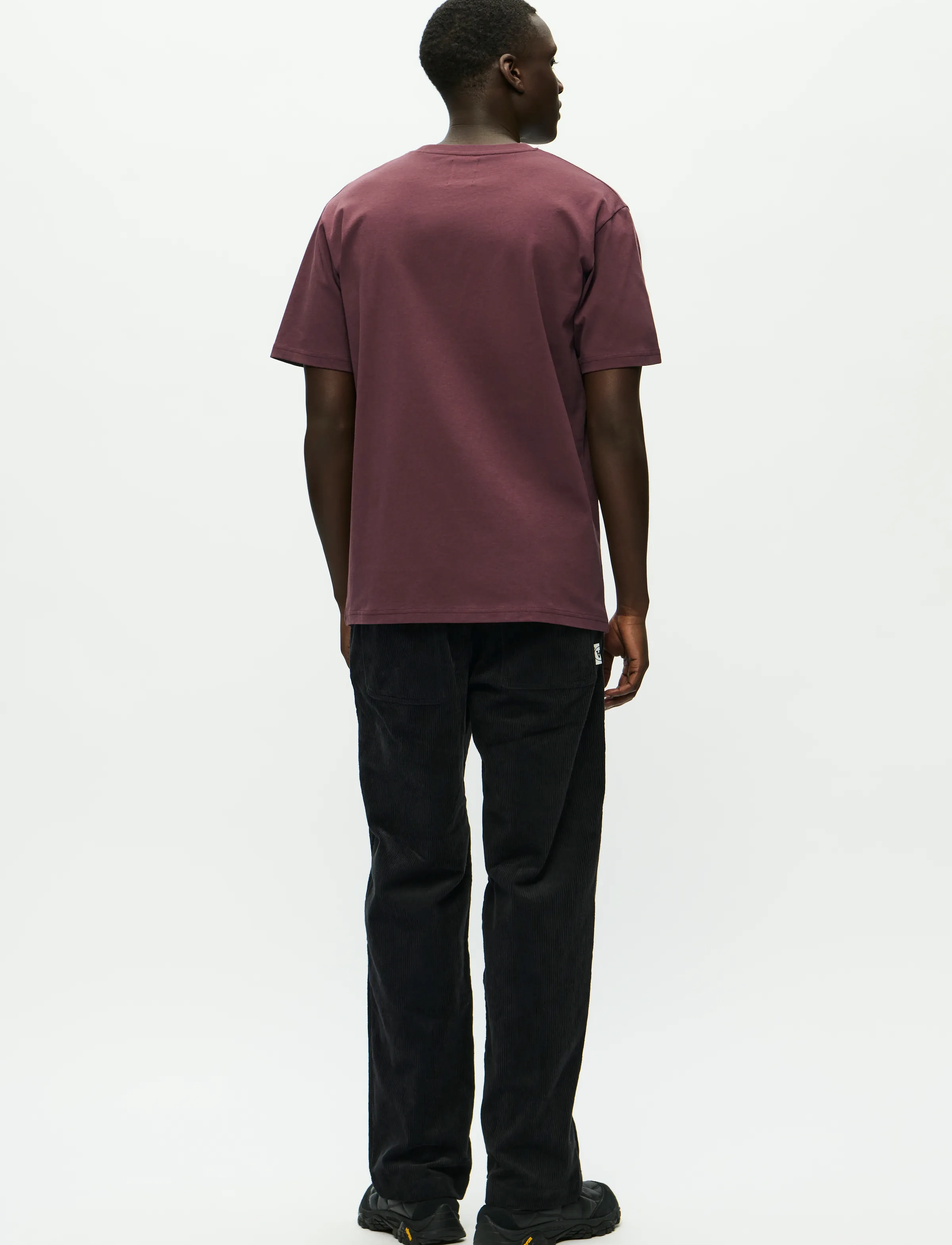 WOOD WOOD - WWAce tee AAarch 25220 - kortærmede t-shirts - decadent chocolate - 3