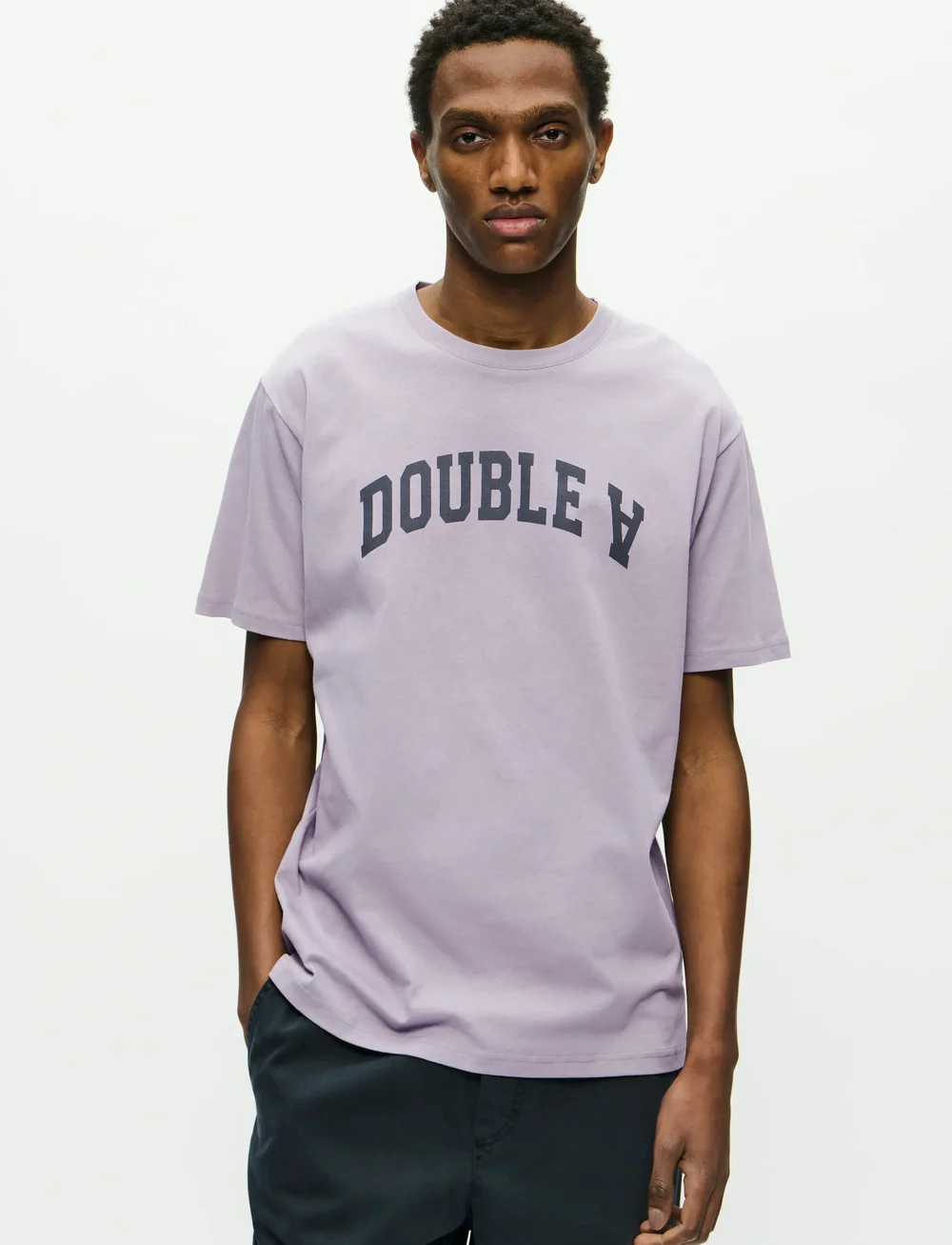 WOOD WOOD - WWAce tee AAarch 25220 - lyhythihaiset - minimal gray - 3