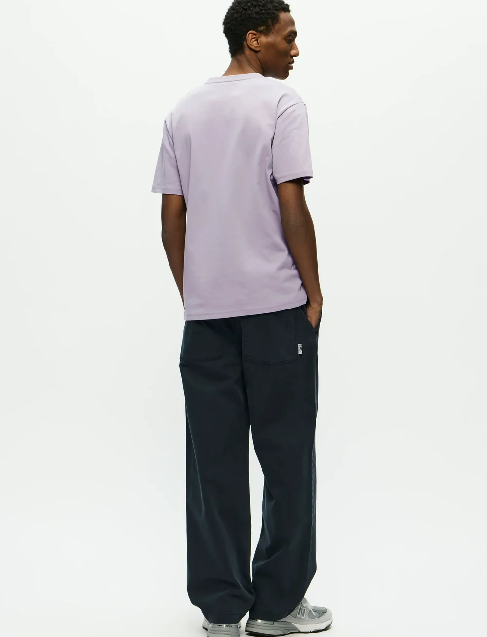 WOOD WOOD - WWAce tee AAarch 25220 - lyhythihaiset - minimal gray - 4