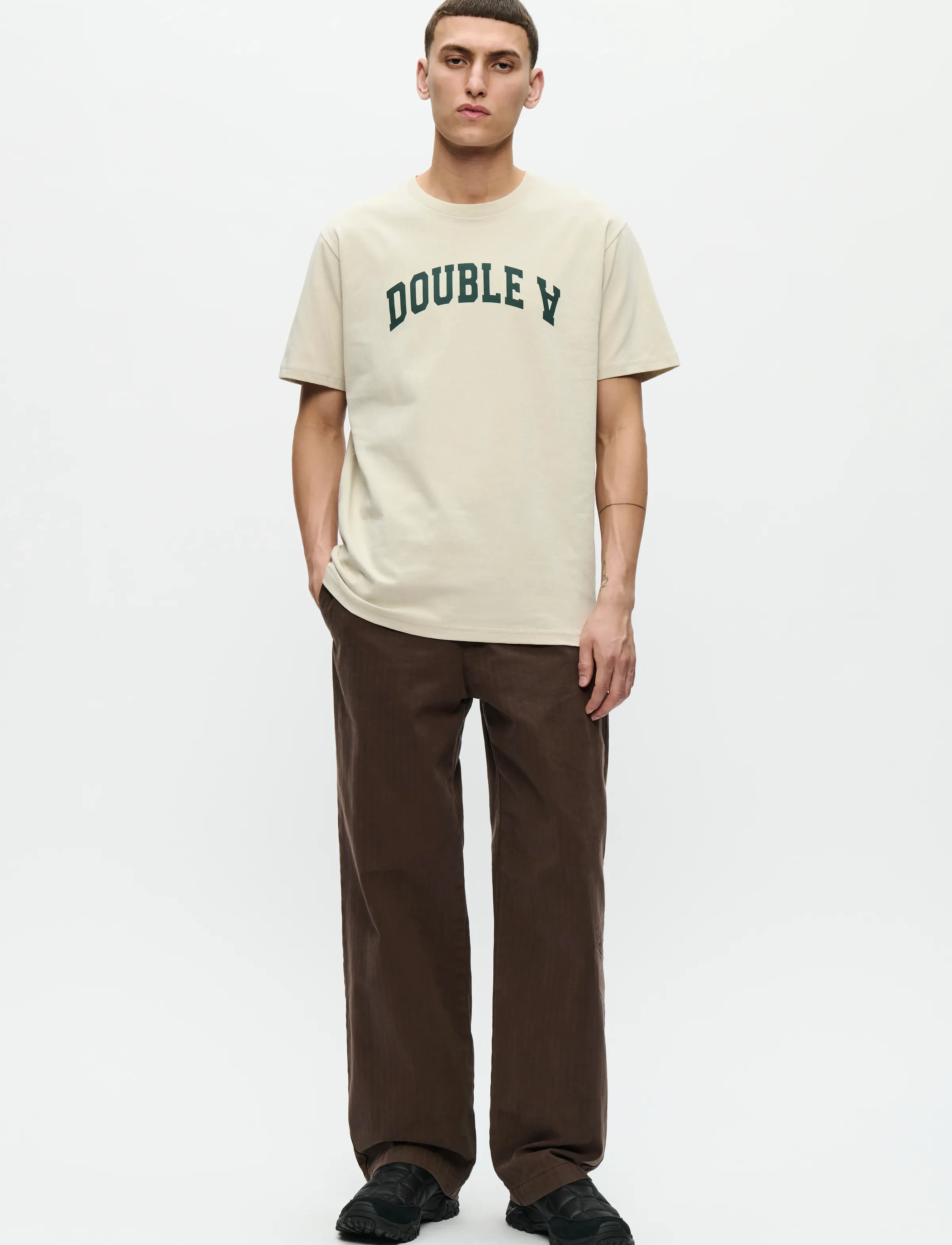 WOOD WOOD - WWAce tee AAarch 25220 - korte mouwen - moonstruck - 2