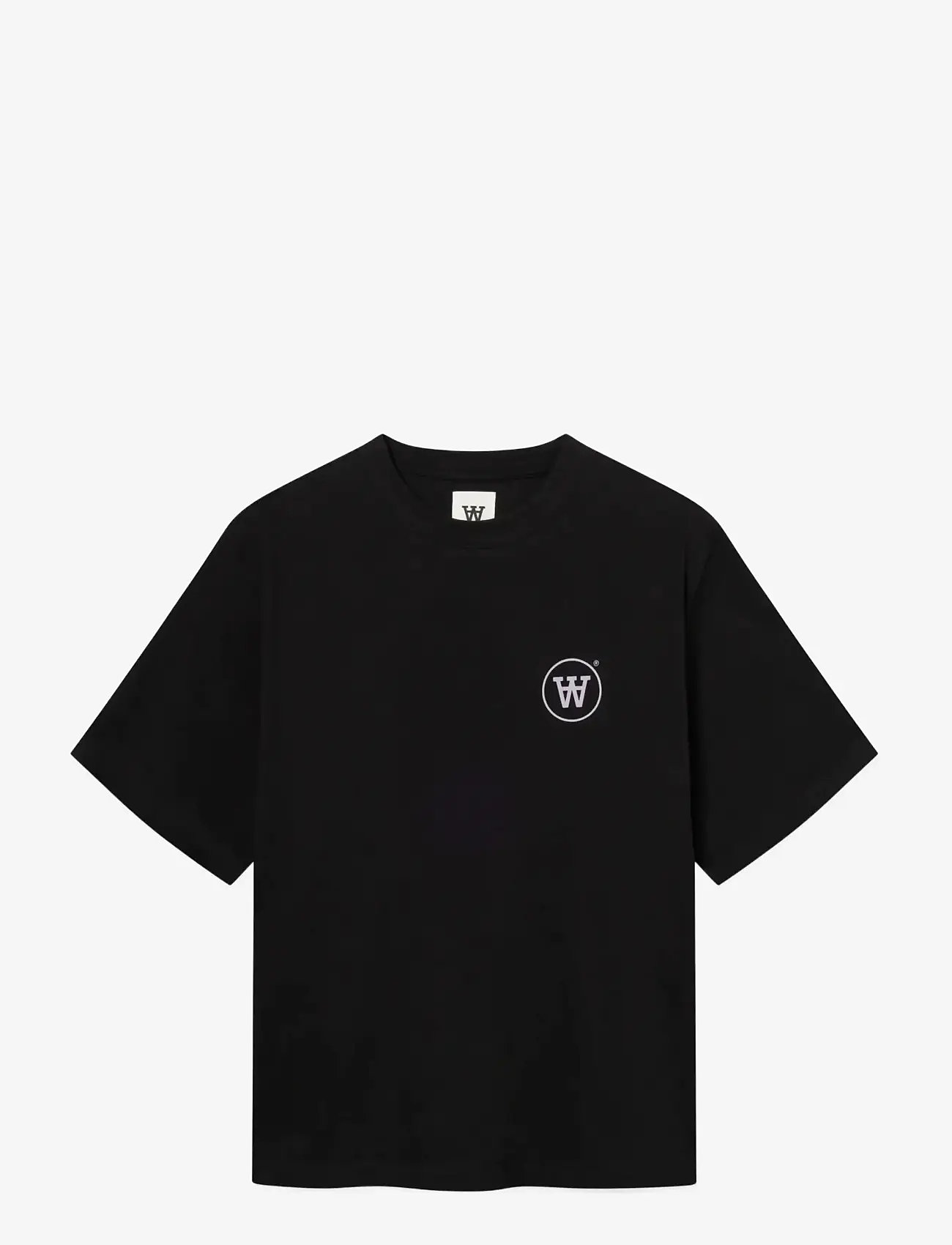 WOOD WOOD - WWLiam tee AAcomp 25074 - korte mouwen - black - 1