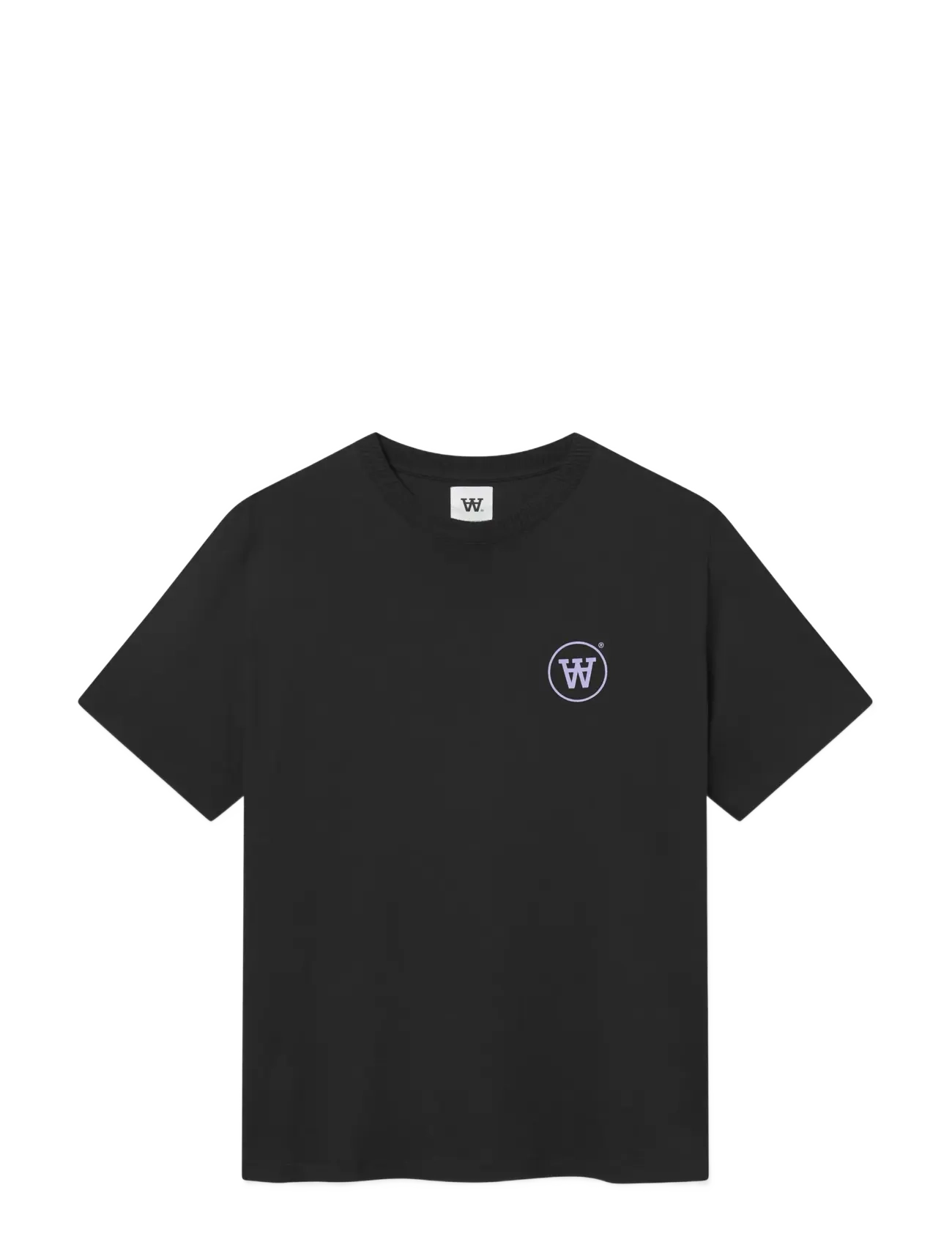 WOOD WOOD WWLiam tee AAcomp 25074 - Wood Wood Double A - BLACK / black