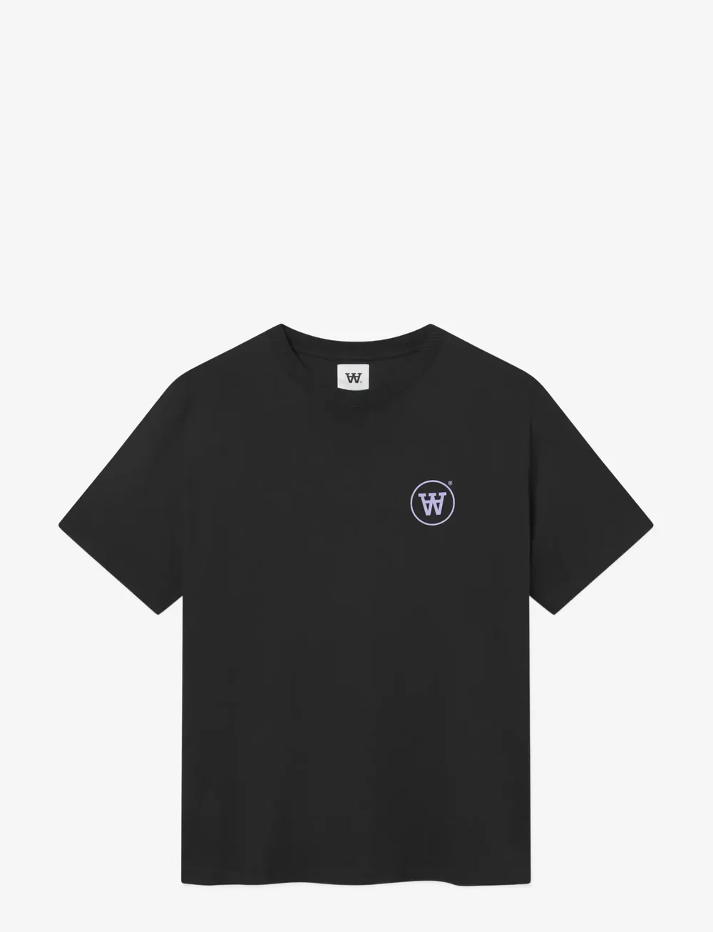 WOOD WOOD - WWLiam tee AAcomp 25074 - kurzärmelig - black - 1
