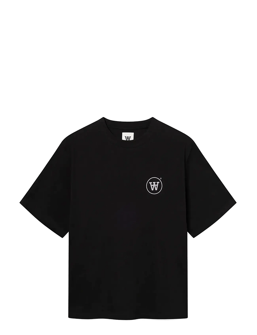 WOOD WOOD - WWLiam tee AAcomp 25074 - lühikeste varrukatega t-särgid - black - 1