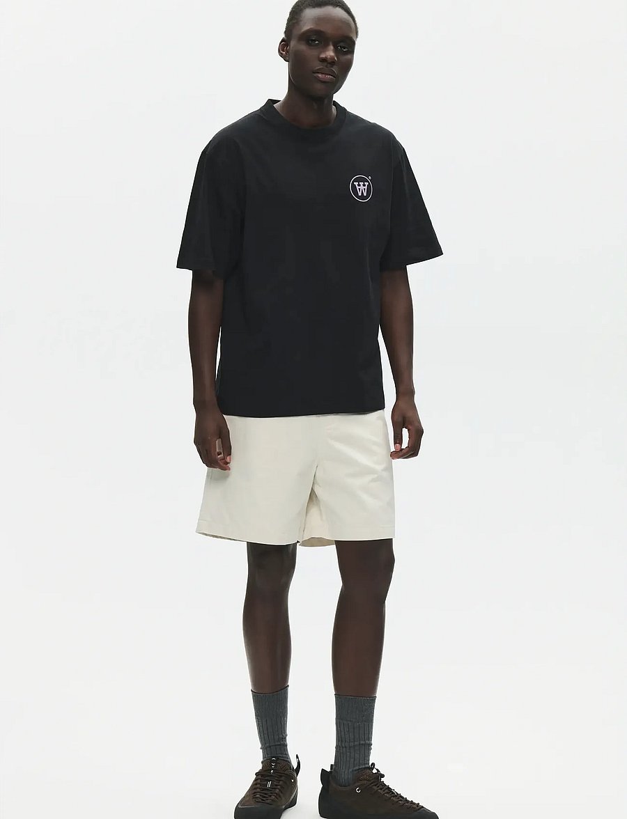 WOOD WOOD - WWLiam tee AAcomp 25074 - lühikeste varrukatega t-särgid - black - 4