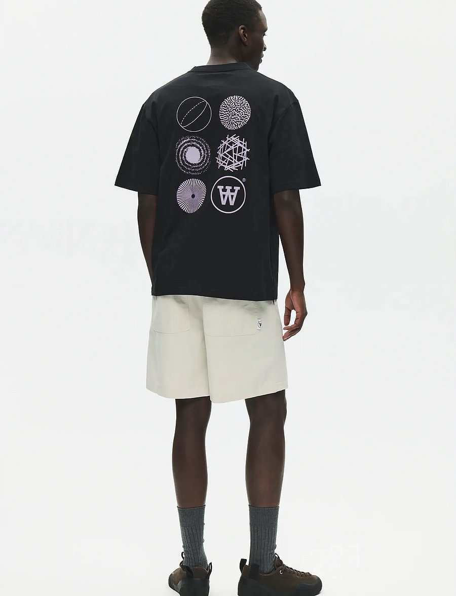 WOOD WOOD - WWLiam tee AAcomp 25074 - lühikeste varrukatega t-särgid - black - 5