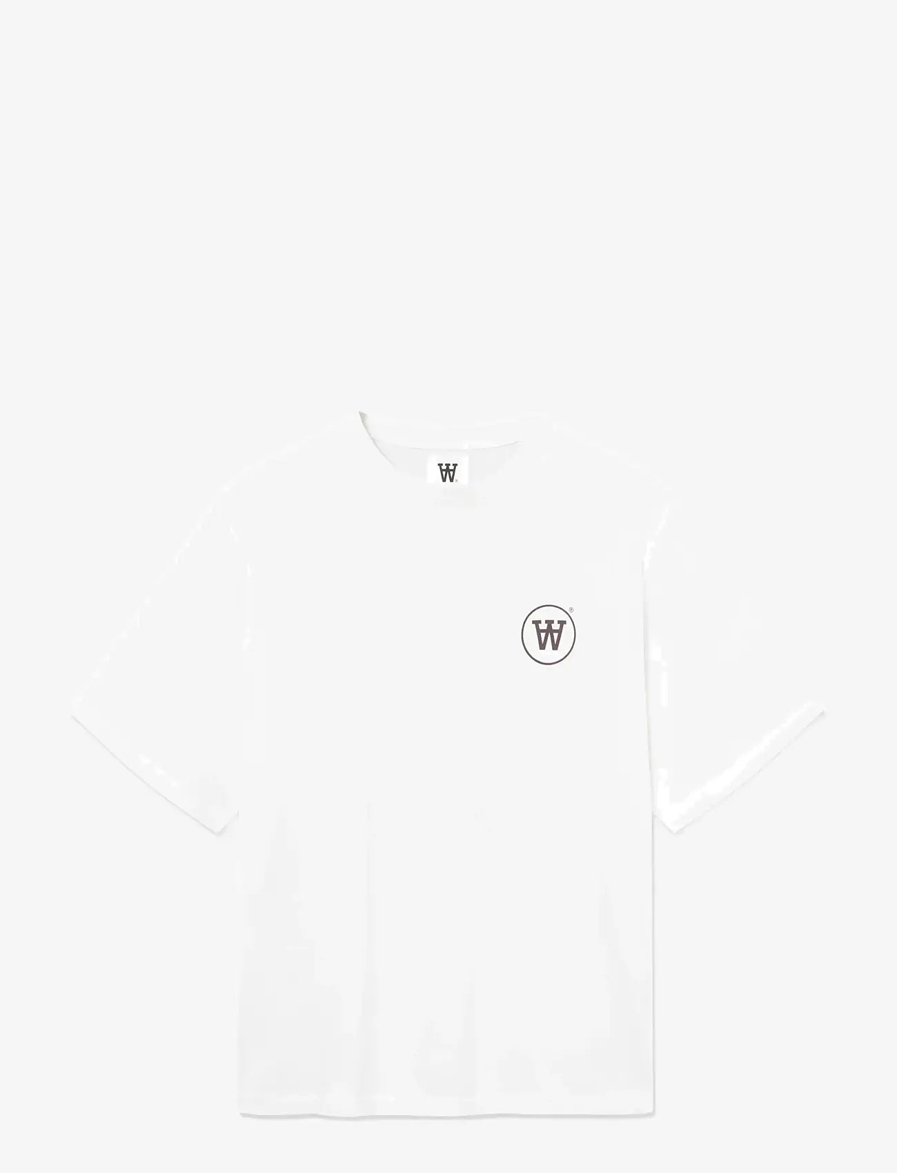 WOOD WOOD - WWLiam tee AAcomp 25074 - lühikeste varrukatega t-särgid - bright white - 1