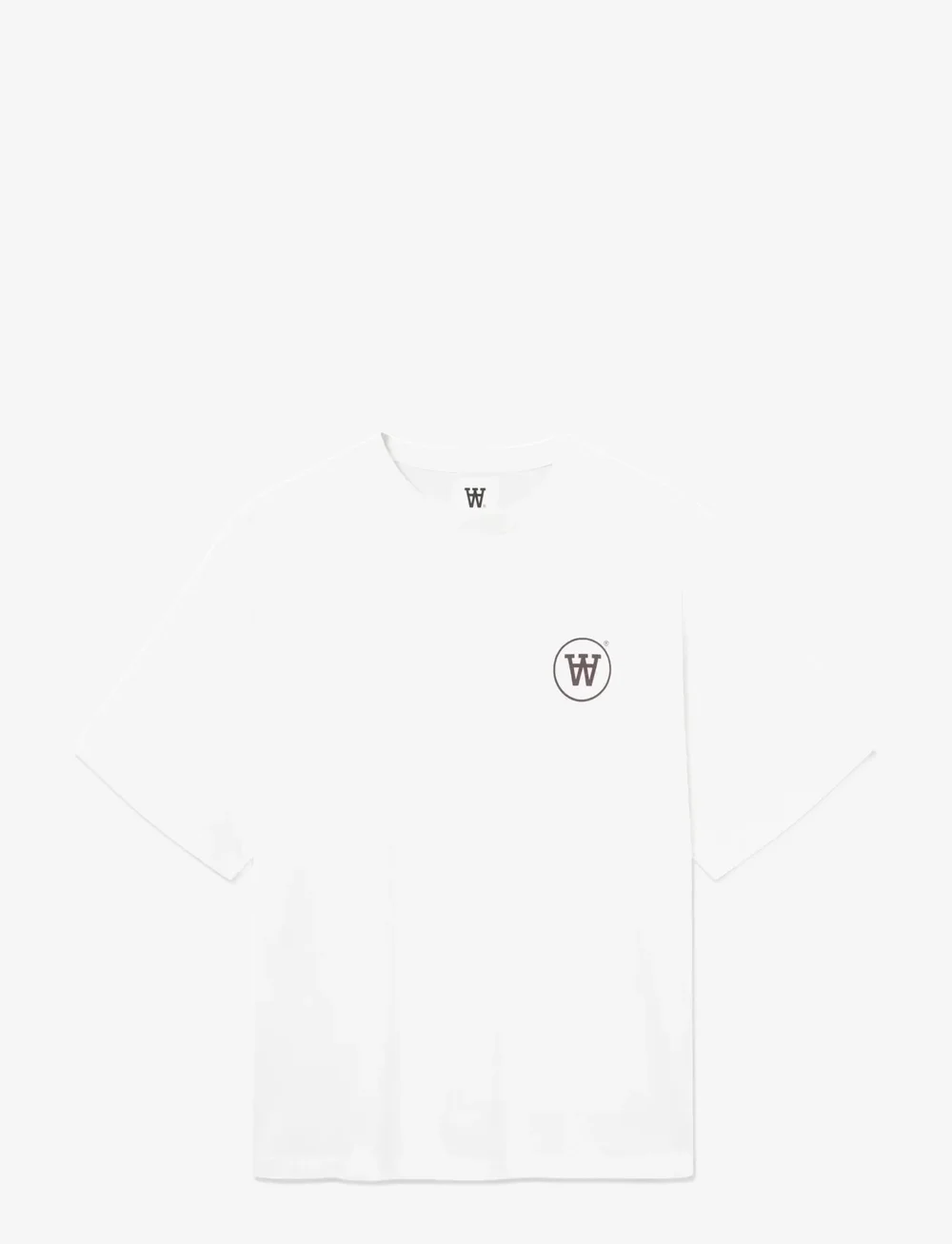 WOOD WOOD - WWLiam tee AAcomp 25074 - kurzärmelig - bright white - 1