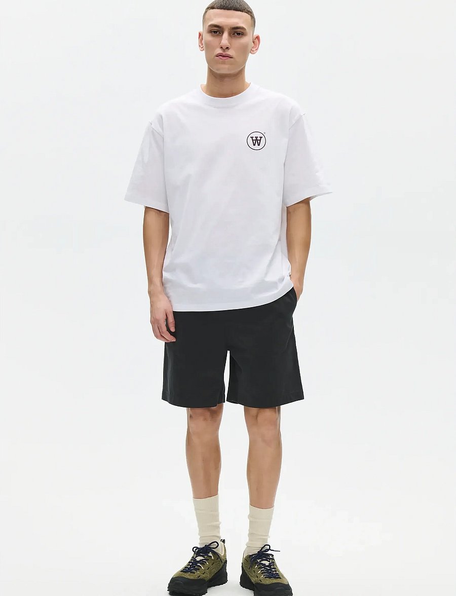 WOOD WOOD - WWLiam tee AAcomp 25074 - lühikeste varrukatega t-särgid - bright white - 4