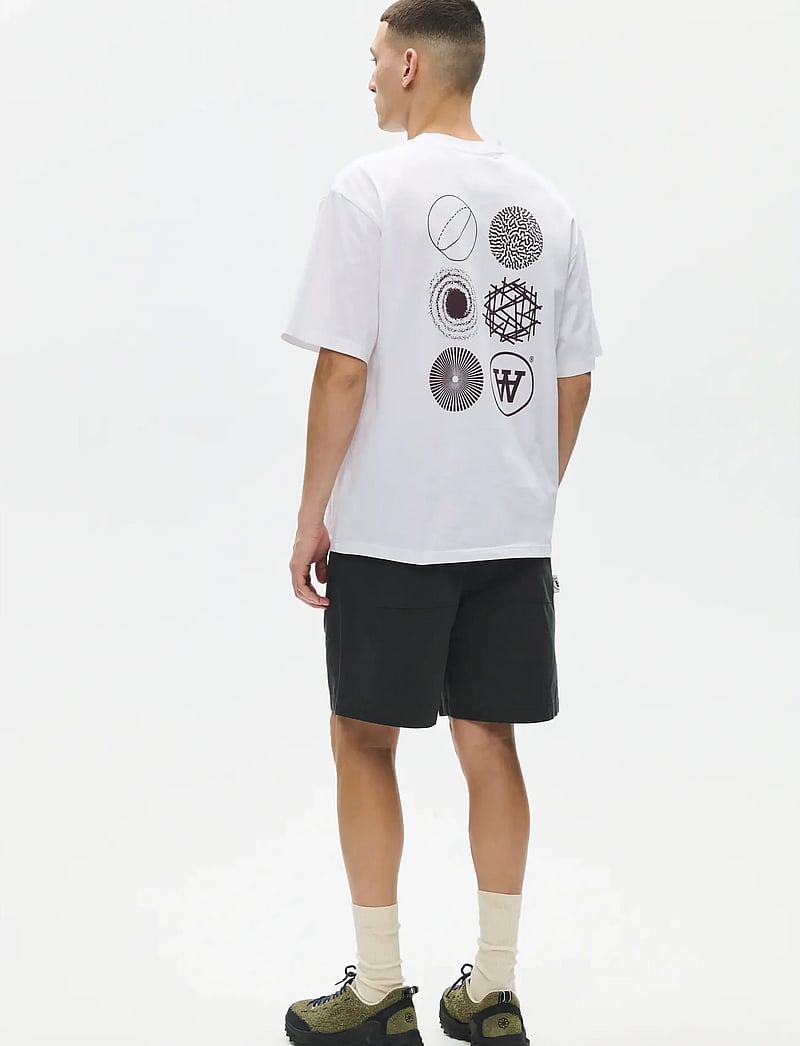 WOOD WOOD - WWLiam tee AAcomp 25074 - kurzärmelig - bright white - 4