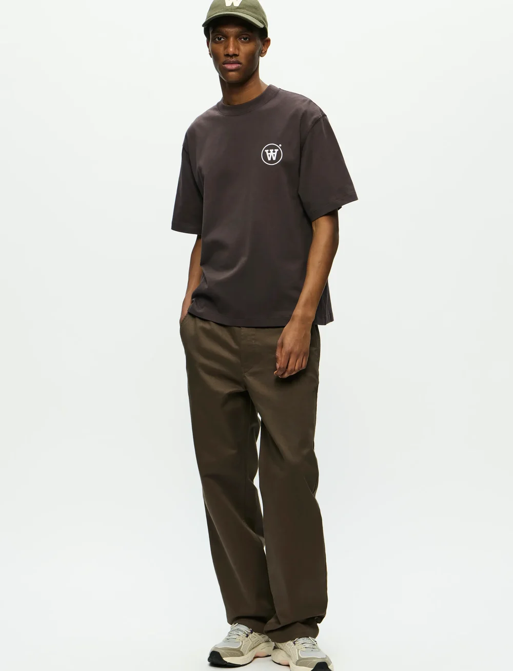 WOOD WOOD - WWLiam tee AAcomp 25074 - kurzärmelig - delicioso - 2