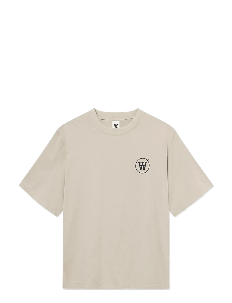 WOOD WOOD - WWLiam tee AAcomp 25074 - lühikeste varrukatega t-särgid - moonstruck - 1